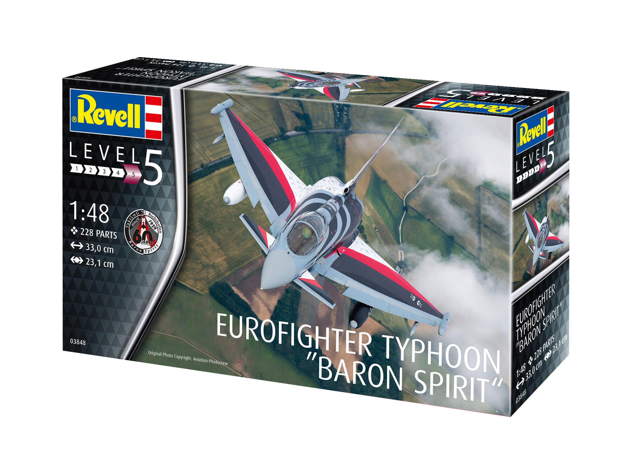Set Macheta Revell Avion Eurofighter Typhoon – Baron Spirit Scara 1:48 Rev03848