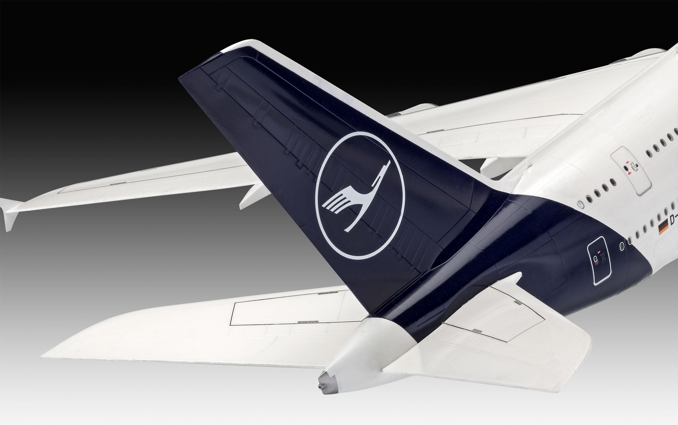 Avion Revell Airbus A380-800 Lufthansa New Livery Scara 1:144 Rev03872