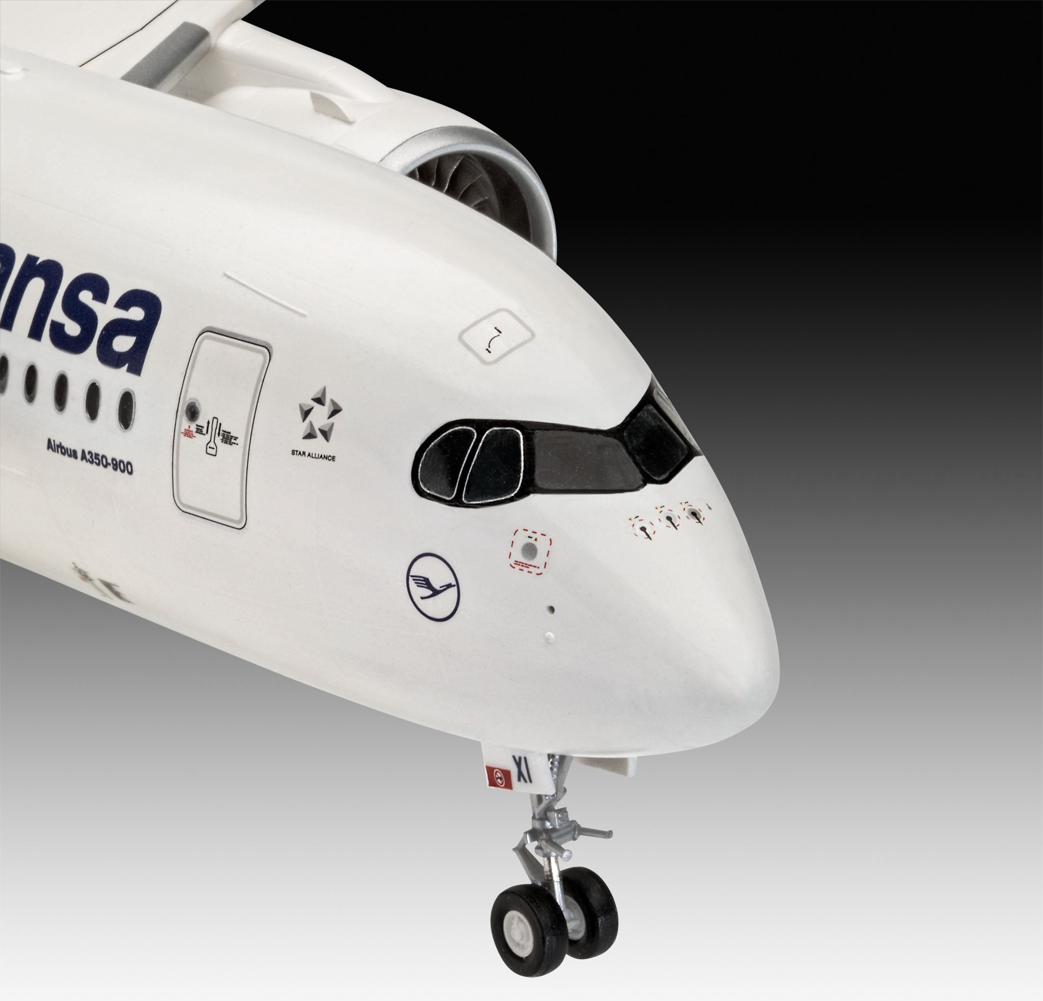 Avion Revell Airbus A350-900 Lufthansa New Livery Scara 1:144 Rev03881