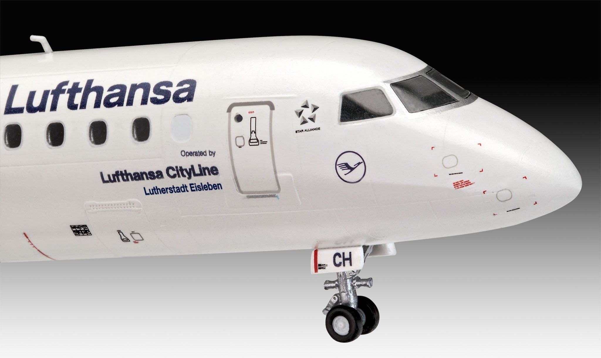Avion Revell Embraer 190 Lufthansa New Livery Scara 1:144 Rev03883