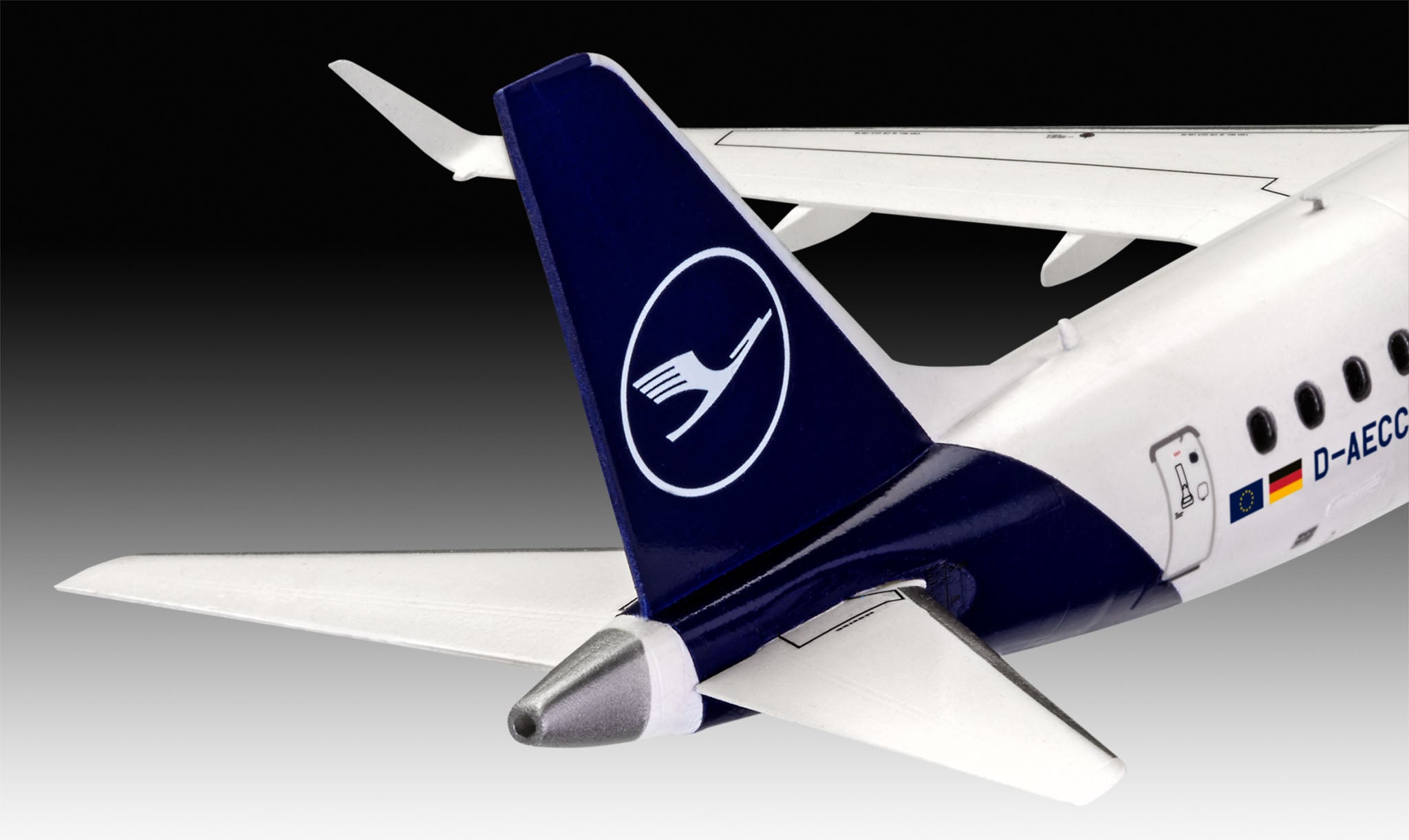 Avion Revell Embraer 190 Lufthansa New Livery Scara 1:144 Rev03883