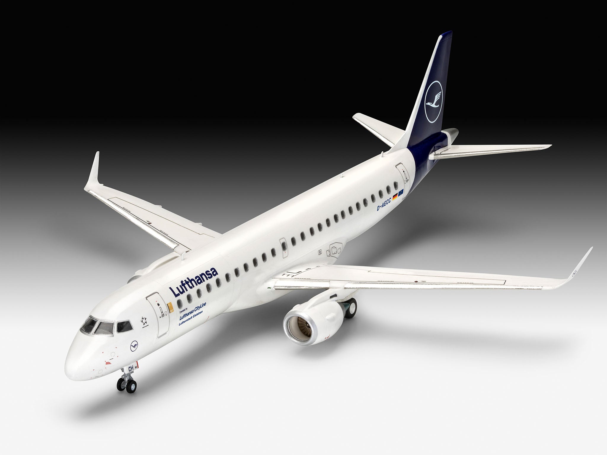 Avion Revell Embraer 190 Lufthansa New Livery Scara 1:144 Rev03883