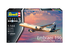 Avion Revell Embraer 190 Lufthansa New Livery Scara 1:144 Rev03883