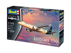 Avion Revell Embraer 190 Lufthansa New Livery Scara 1:144 Rev03883