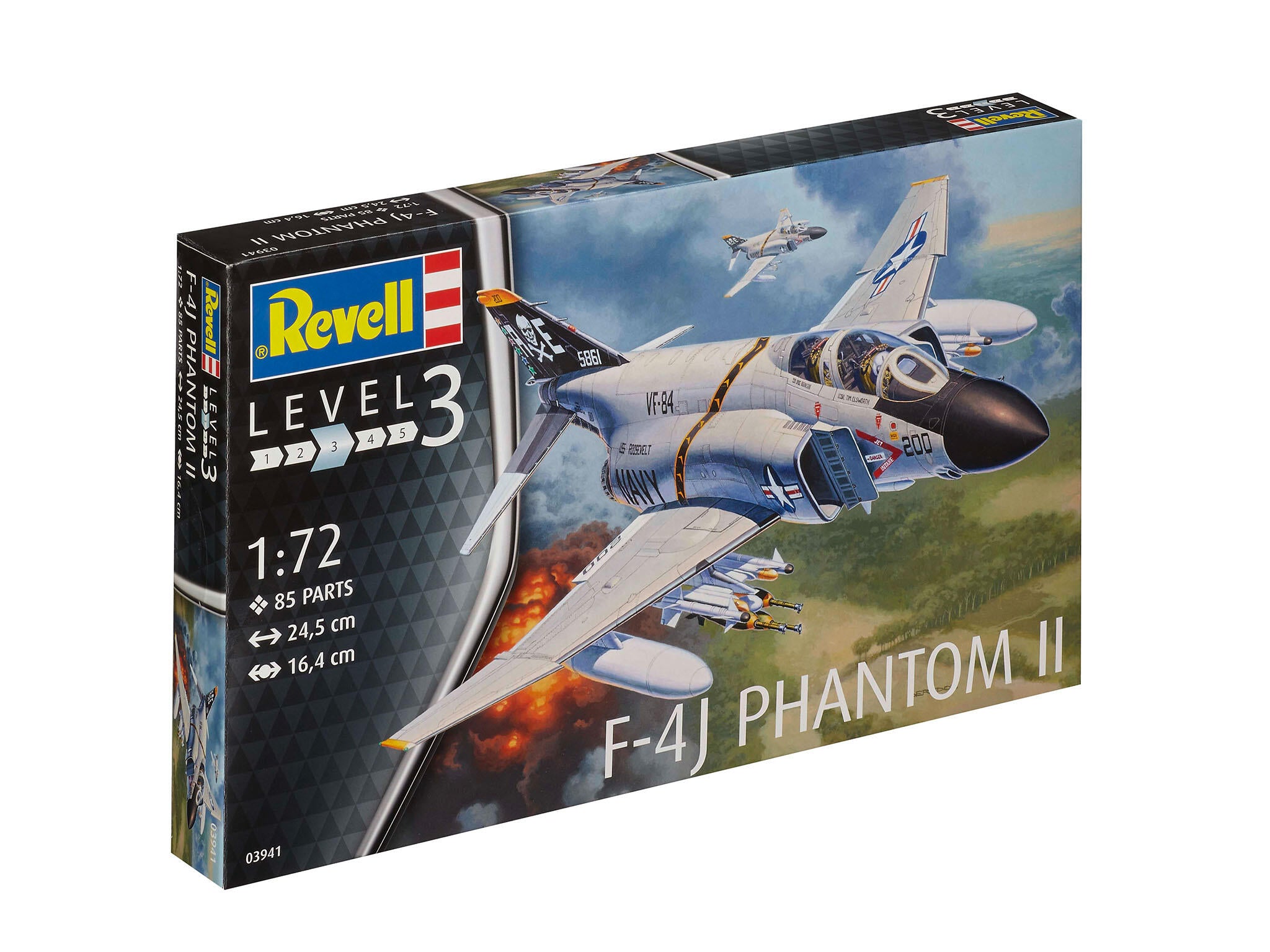Revell Avion  Model Set F-4J Phantom Ii Rev63941