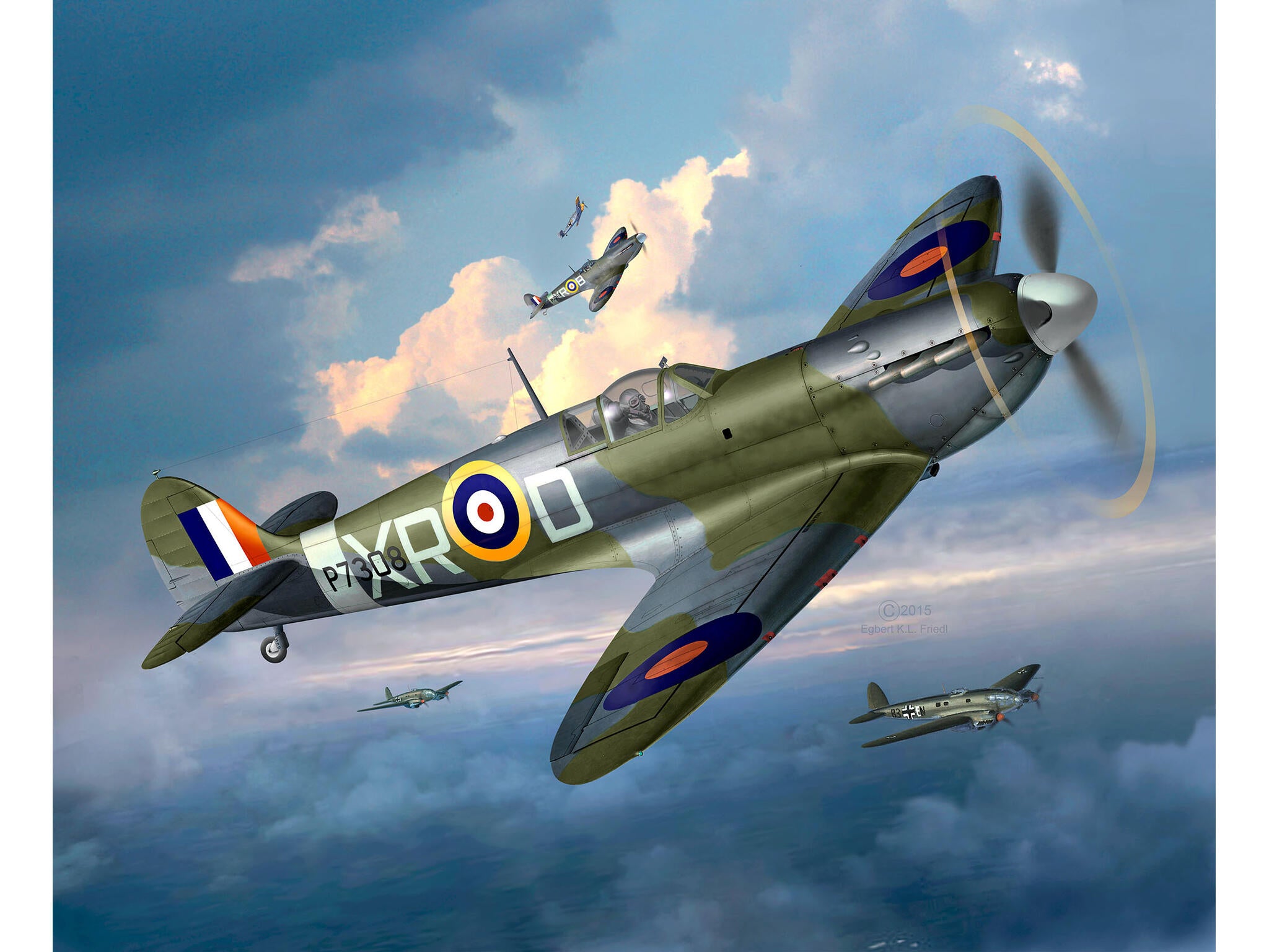 Revell Avion  Spitfire Mk.Ii Rev03959