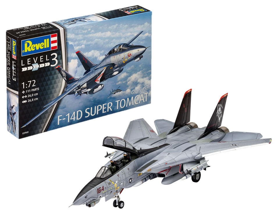 Revell Avion  Grumman F-14D Super Tomcat Rev03960