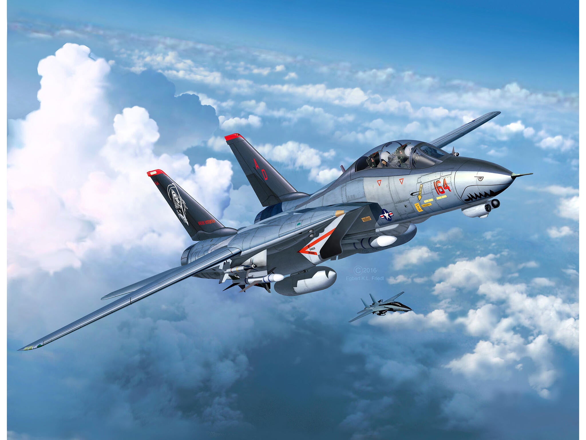 Revell Avion  Grumman F-14D Super Tomcat Rev03960