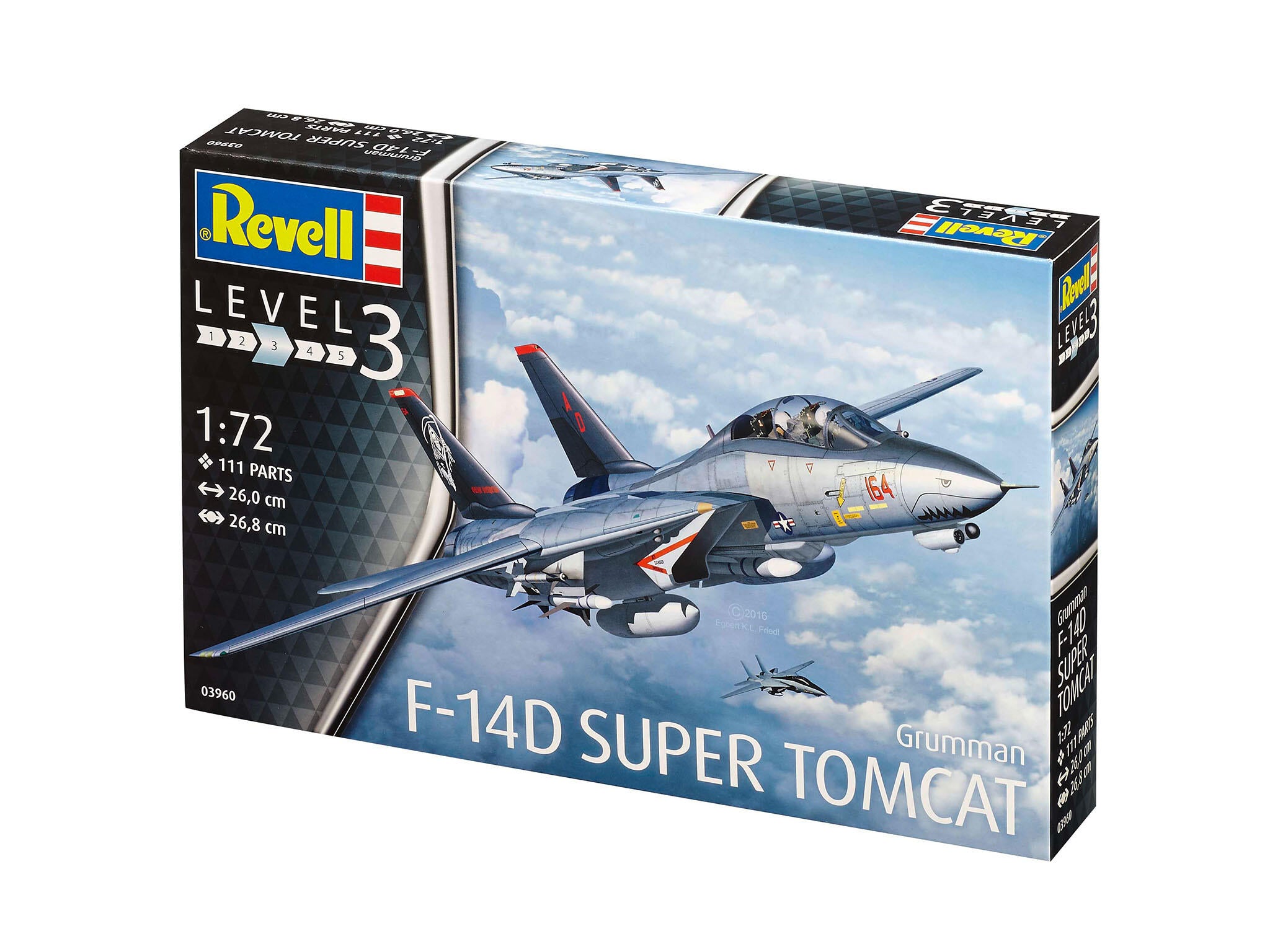 Revell Avion  Grumman F-14D Super Tomcat Rev03960