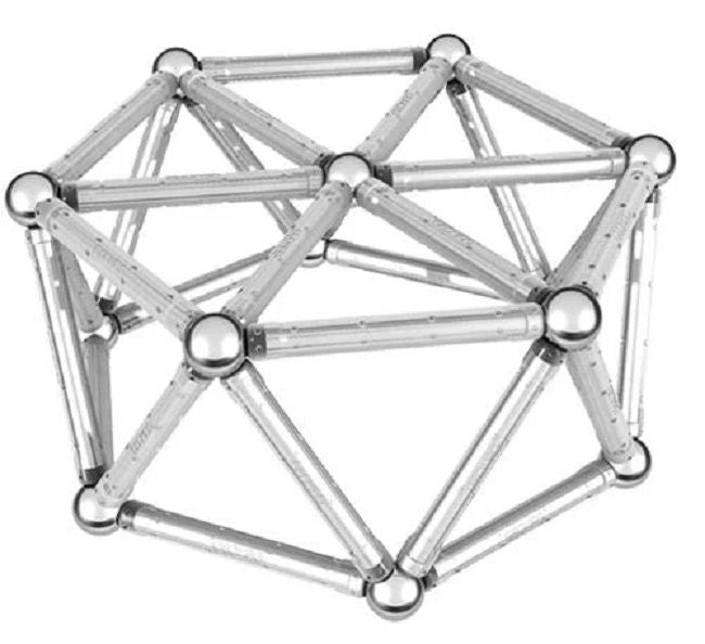 Geomag Cuburi Pro L Pocket Set 53 Piese Geomag040