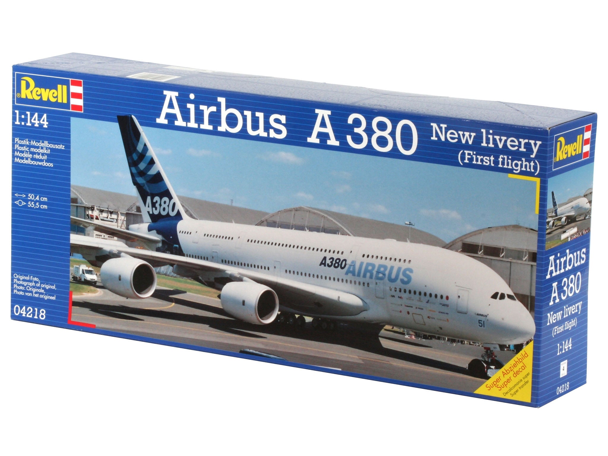 Avion Revell Airbus A380 Design New Livery First Flight Scara 1:144 Rev04218