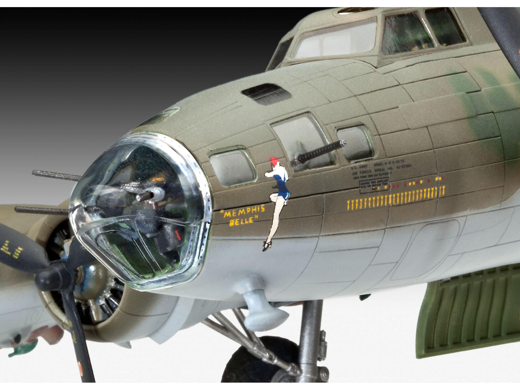 Revell Avion  B-17F Memphis Belle Rev04279