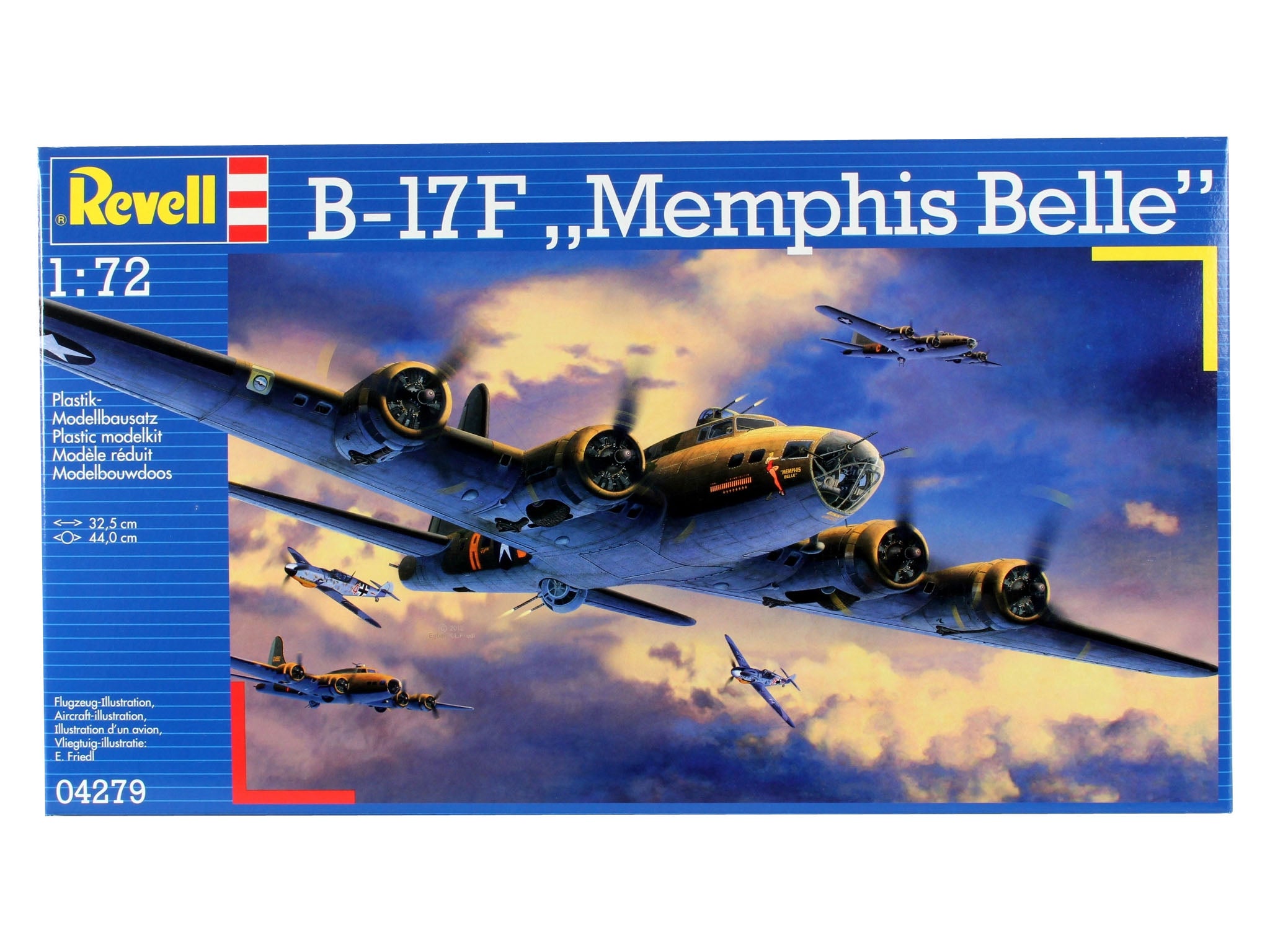 Revell Avion  B-17F Memphis Belle Rev04279