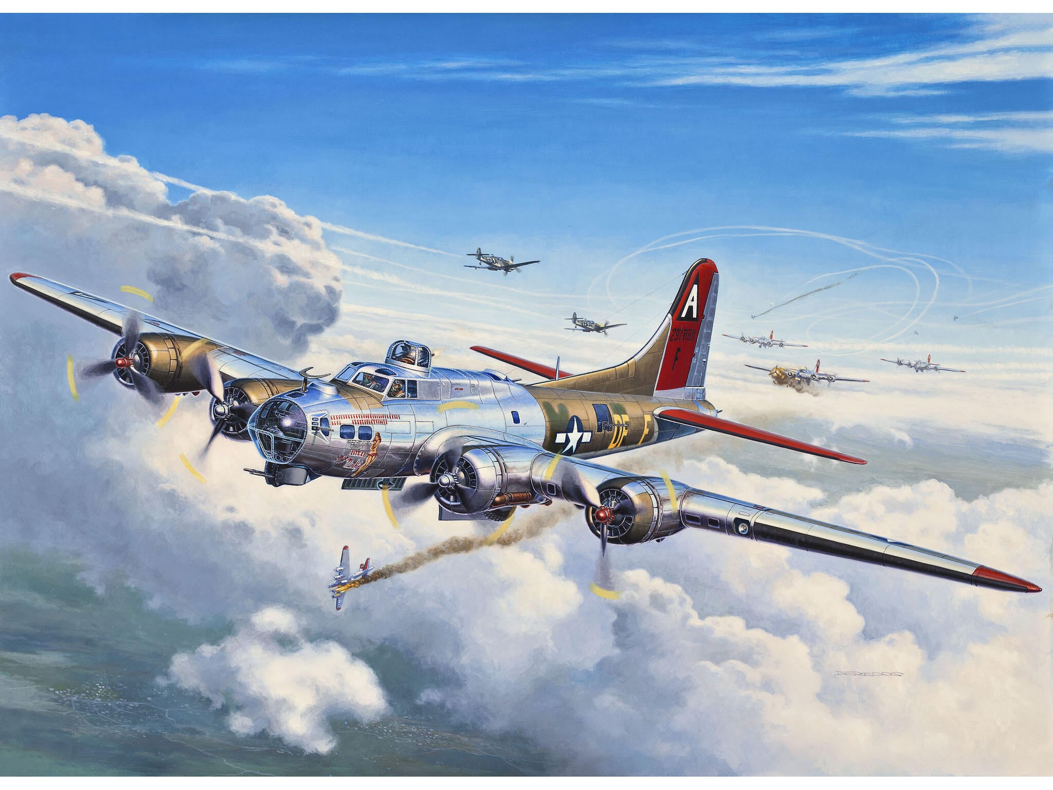 Revell Avion  B-17G Flying Fortress Rev04283