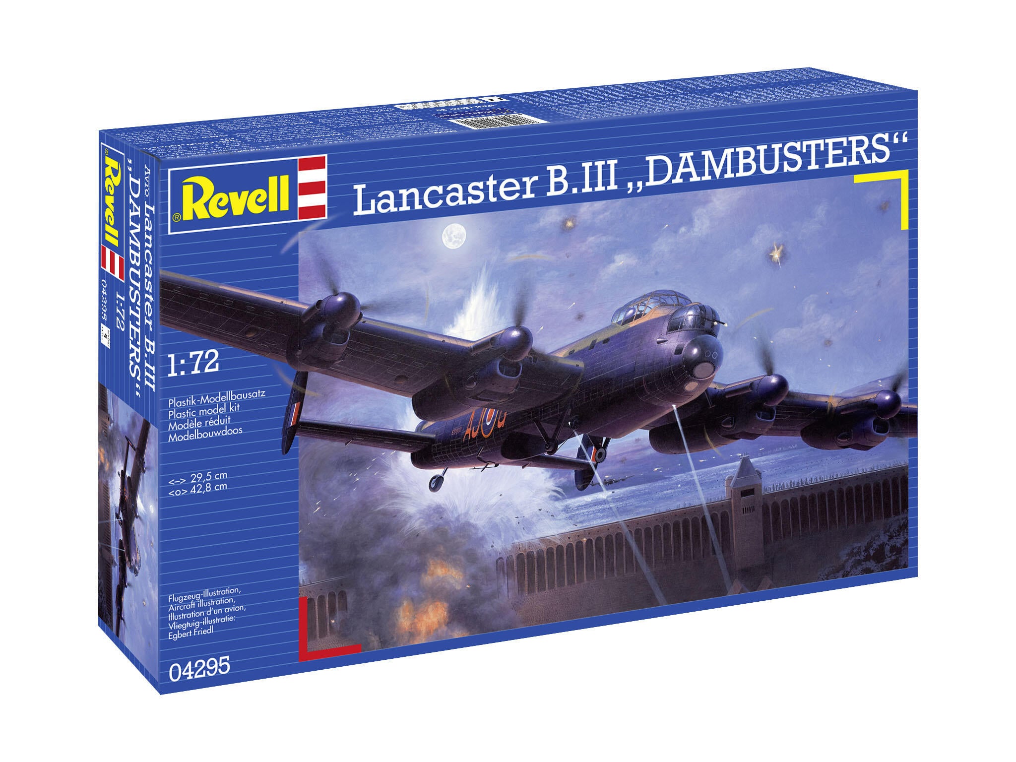 Set Macheta Revell Avion Avro Lancaster Dambusters Scara 1:72 Rev04295