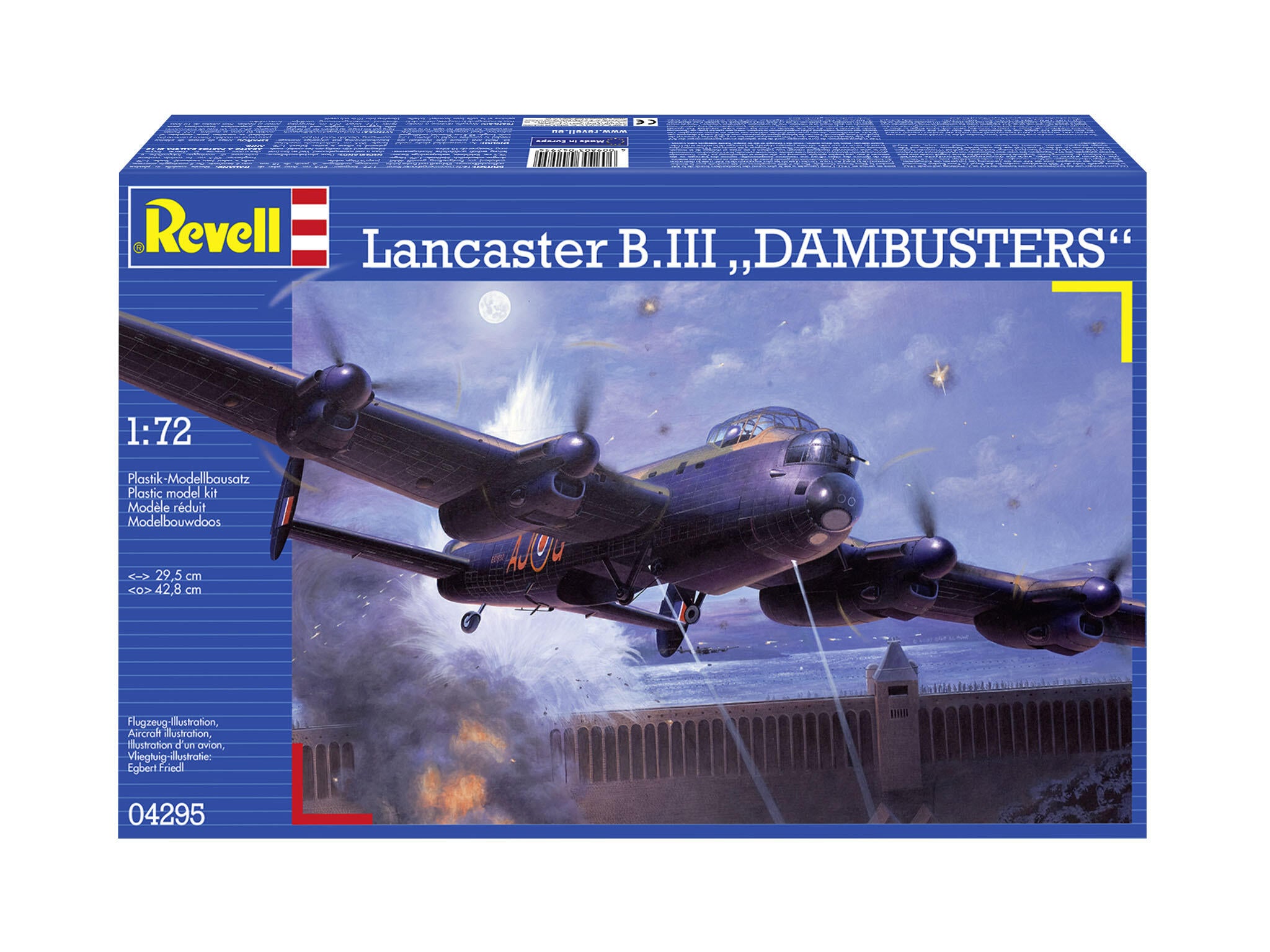 Set Macheta Revell Avion Avro Lancaster Dambusters Scara 1:72 Rev04295
