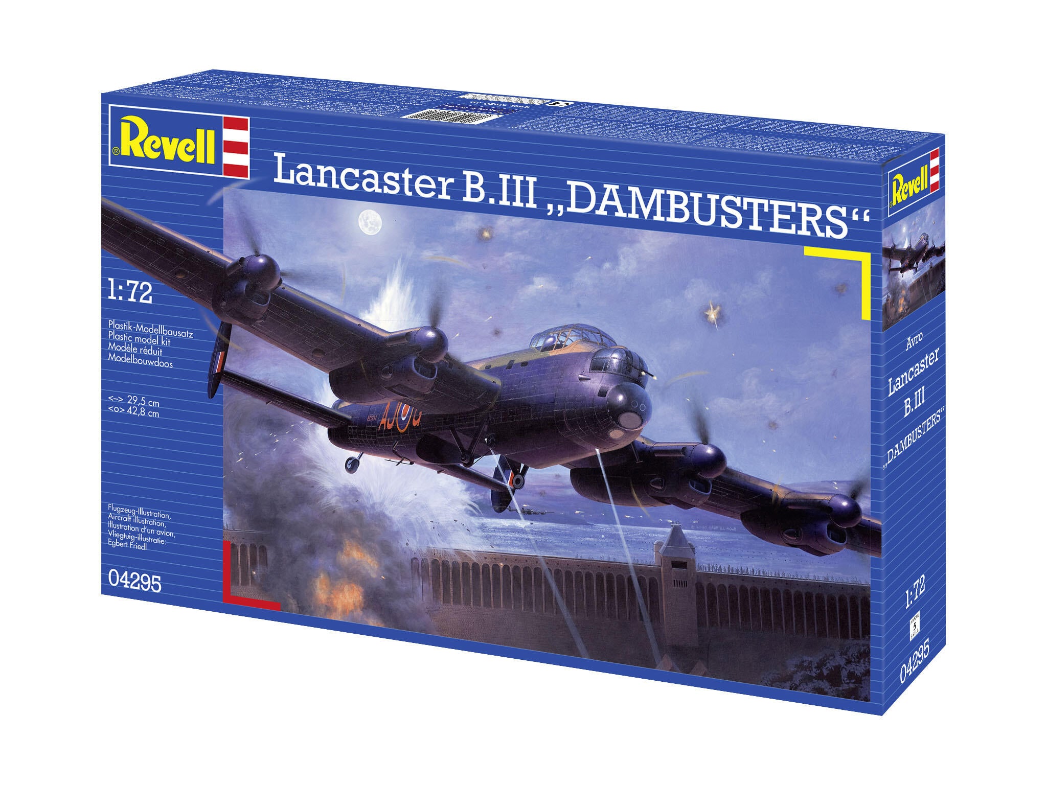 Set Macheta Revell Avion Avro Lancaster Dambusters Scara 1:72 Rev04295