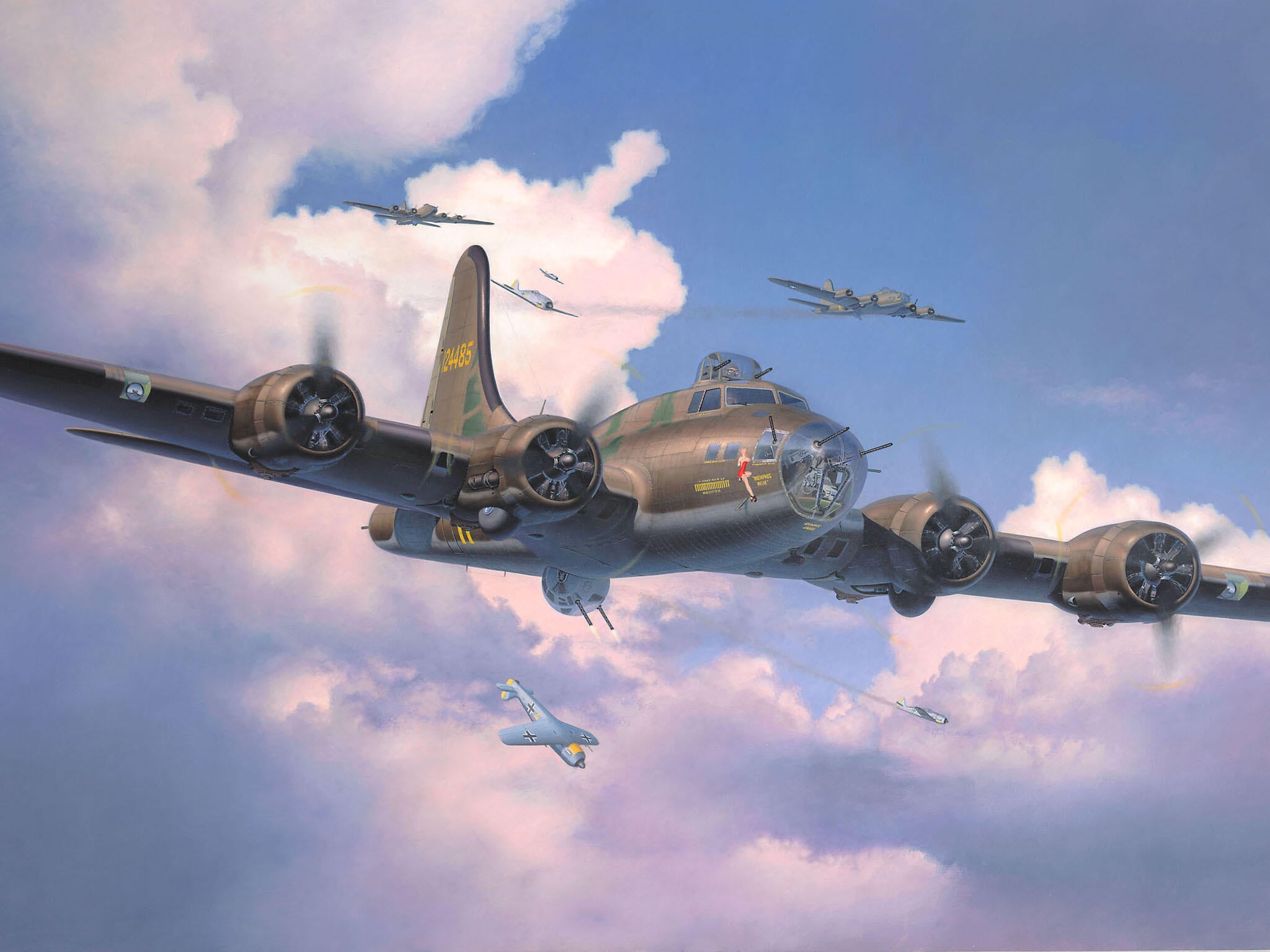 Revell Avion  B-17F Memphis Belle Rev04297