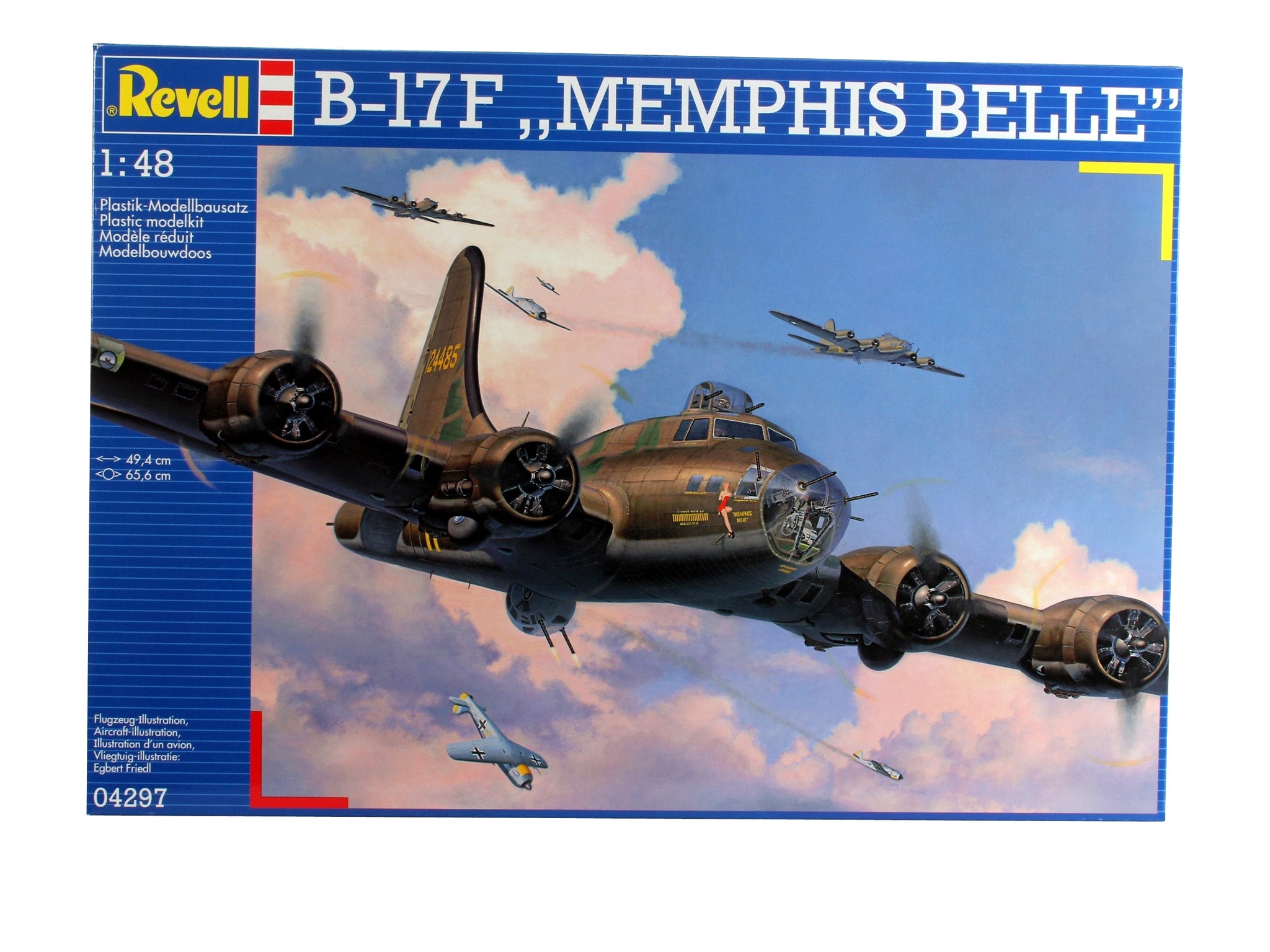 Revell Avion  B-17F Memphis Belle Rev04297