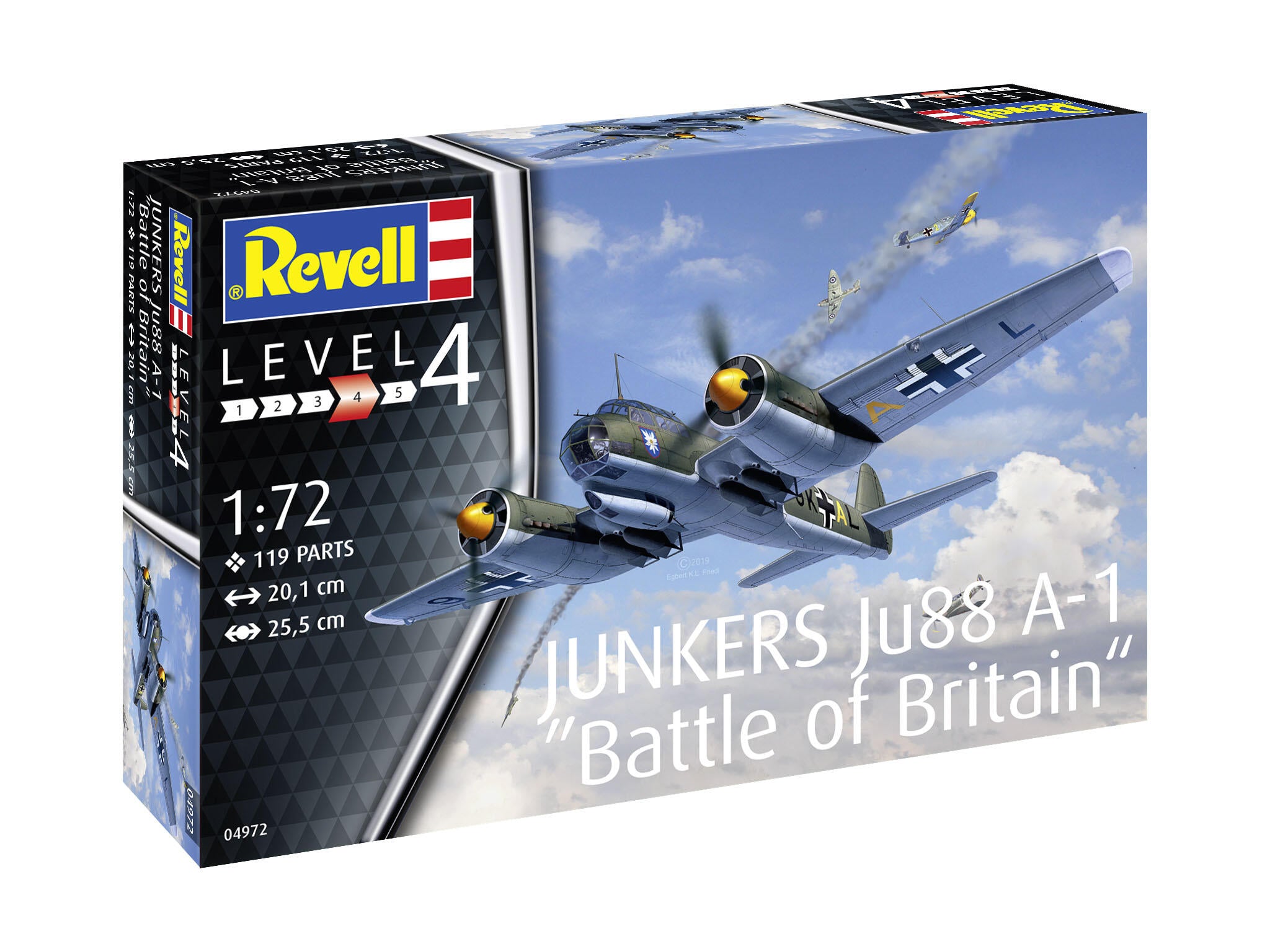 Revell Avion  Junkers Ju88 A-1 Battle Of Britain Rev04972