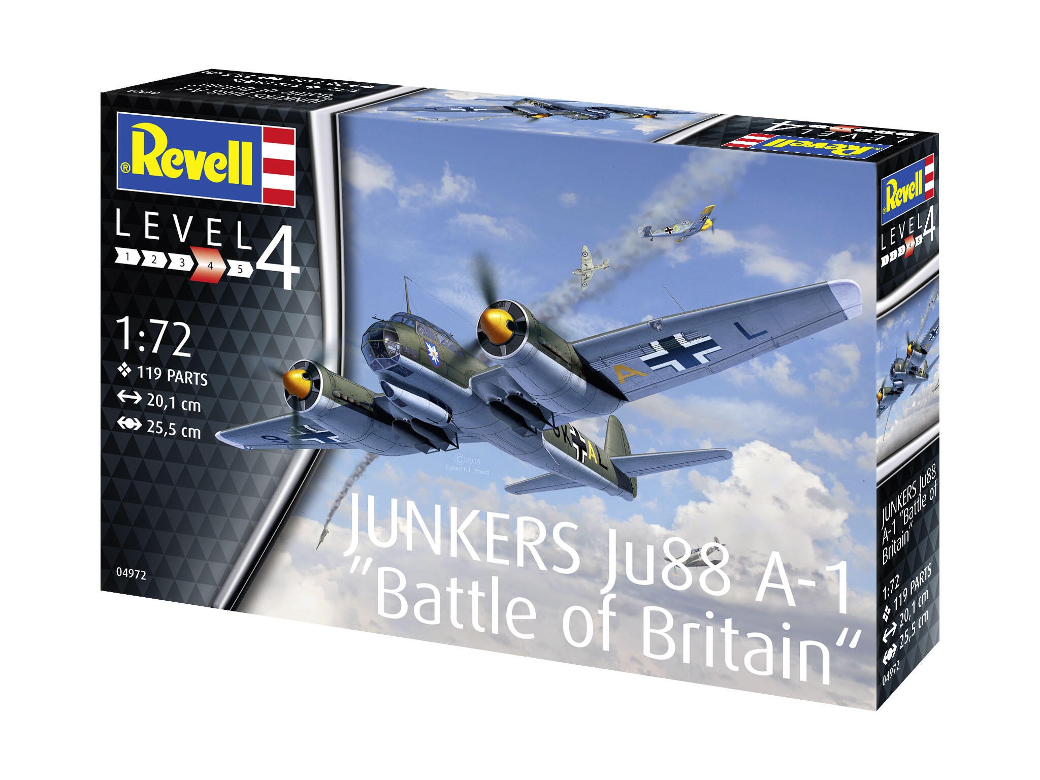 Revell Avion  Junkers Ju88 A-1 Battle Of Britain Rev04972