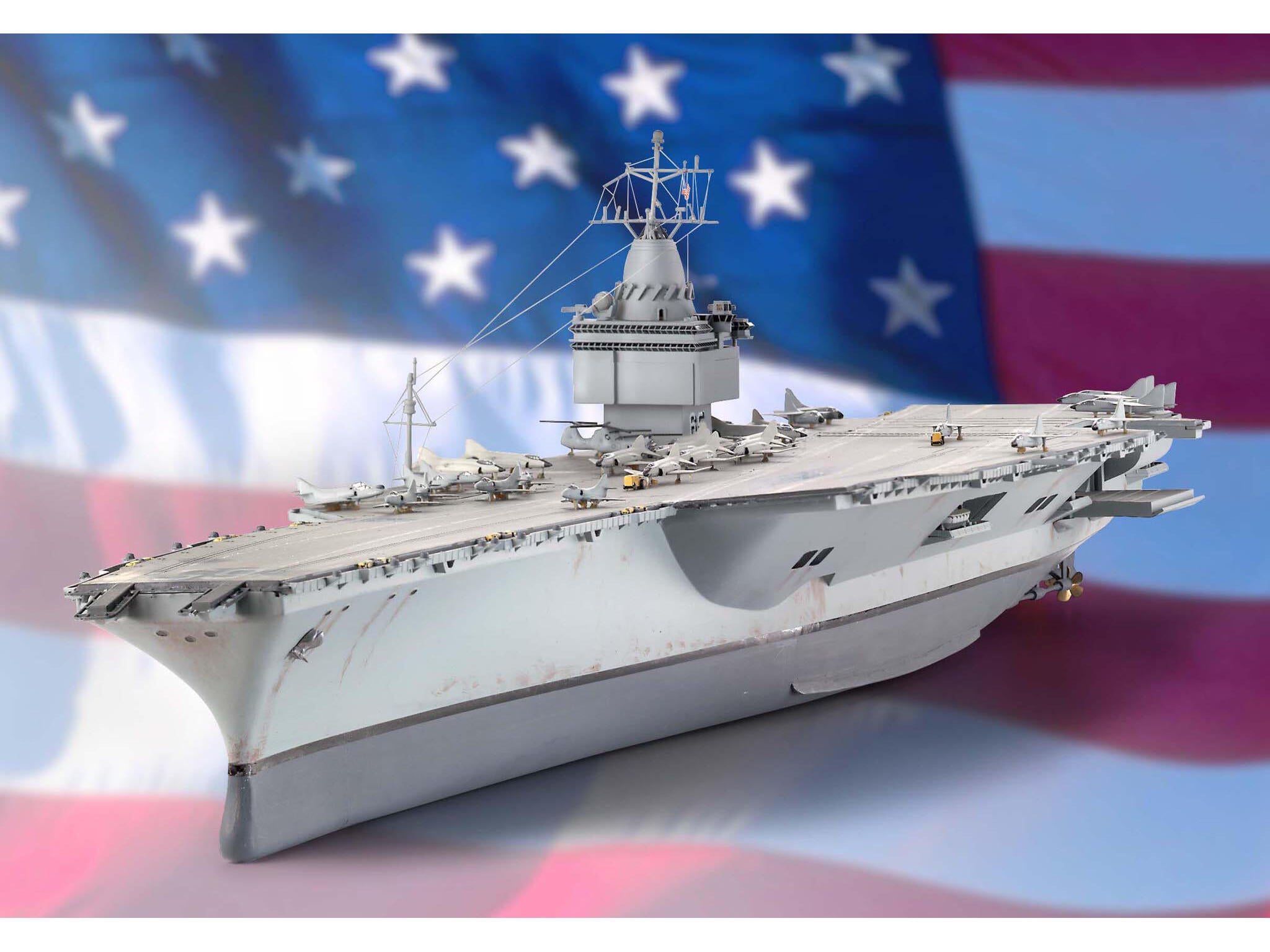 Revell Vapor  Nuclear Carrier U.S.S. Enterprise Cvn-65 Rev05046