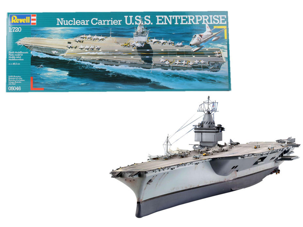 Revell Vapor  Nuclear Carrier U.S.S. Enterprise Cvn-65 Rev05046