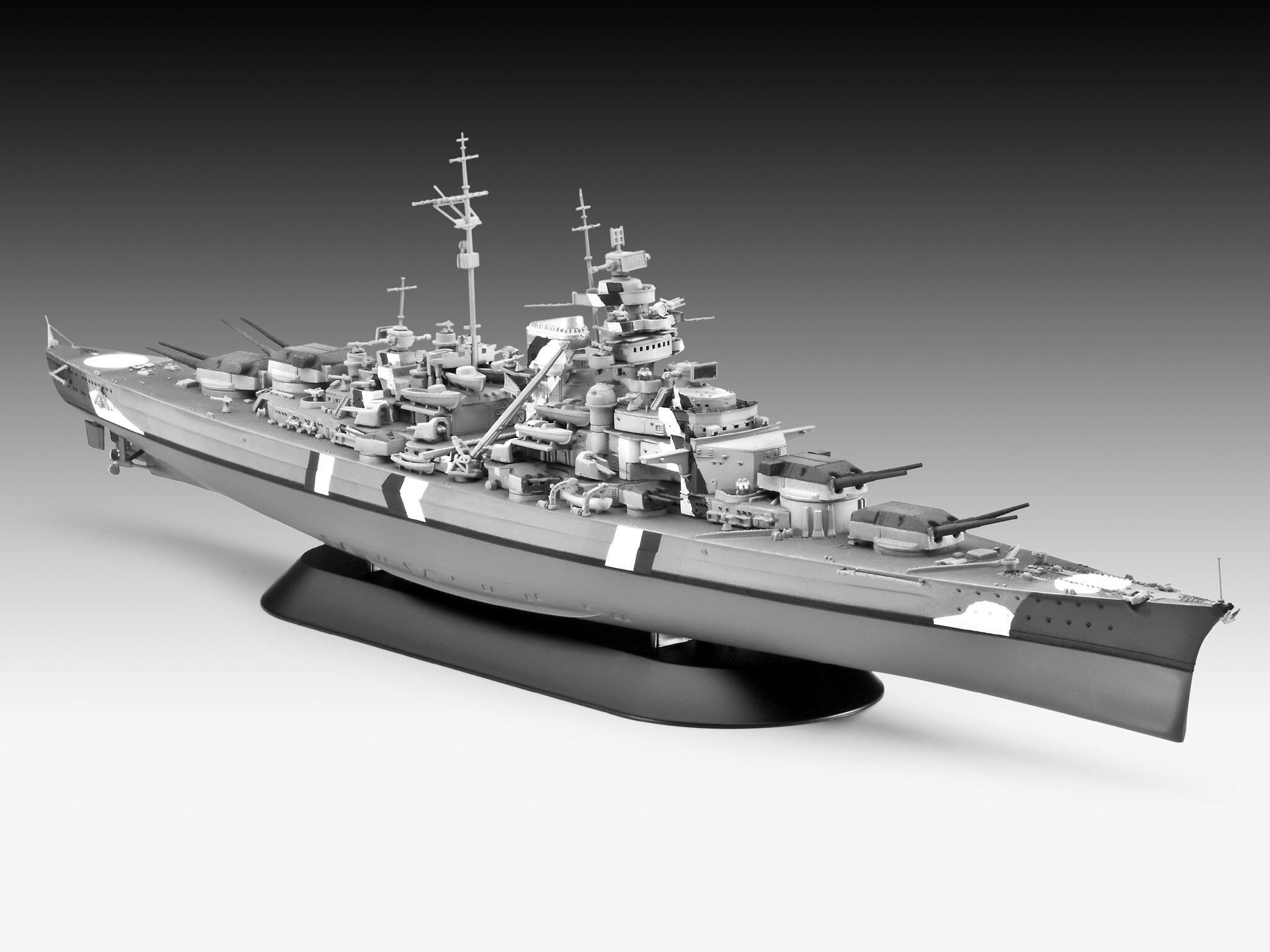 Revell Vapor German Battleship Bismarck Rev05098