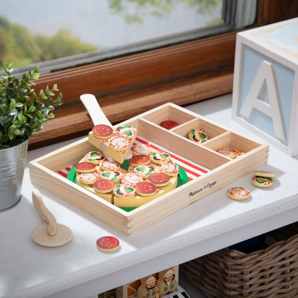 Melissa Doug Set De Joaca Petrecere Cu Pizza Spm6074863