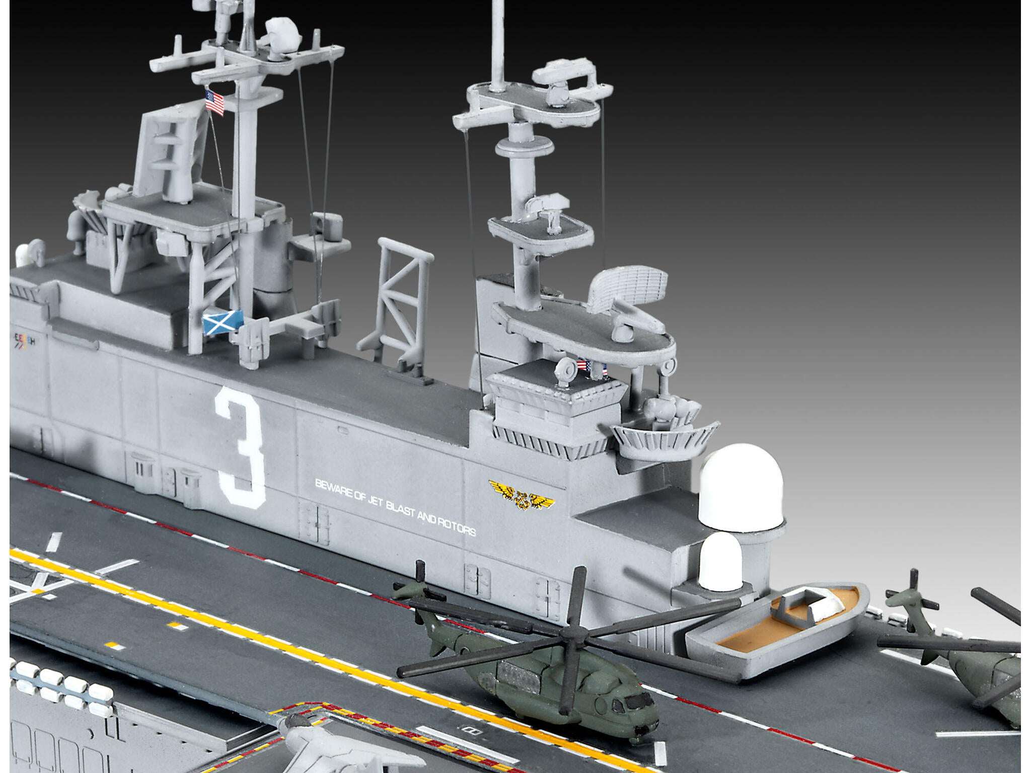 Revell Vapor  Us Navy Assault Carrier Wasp Class Rev05178