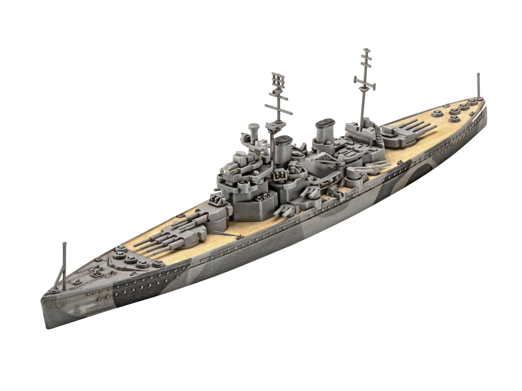 Revell Kit Battleship Hms Duke Of York Scara 1:1200 Rev05182