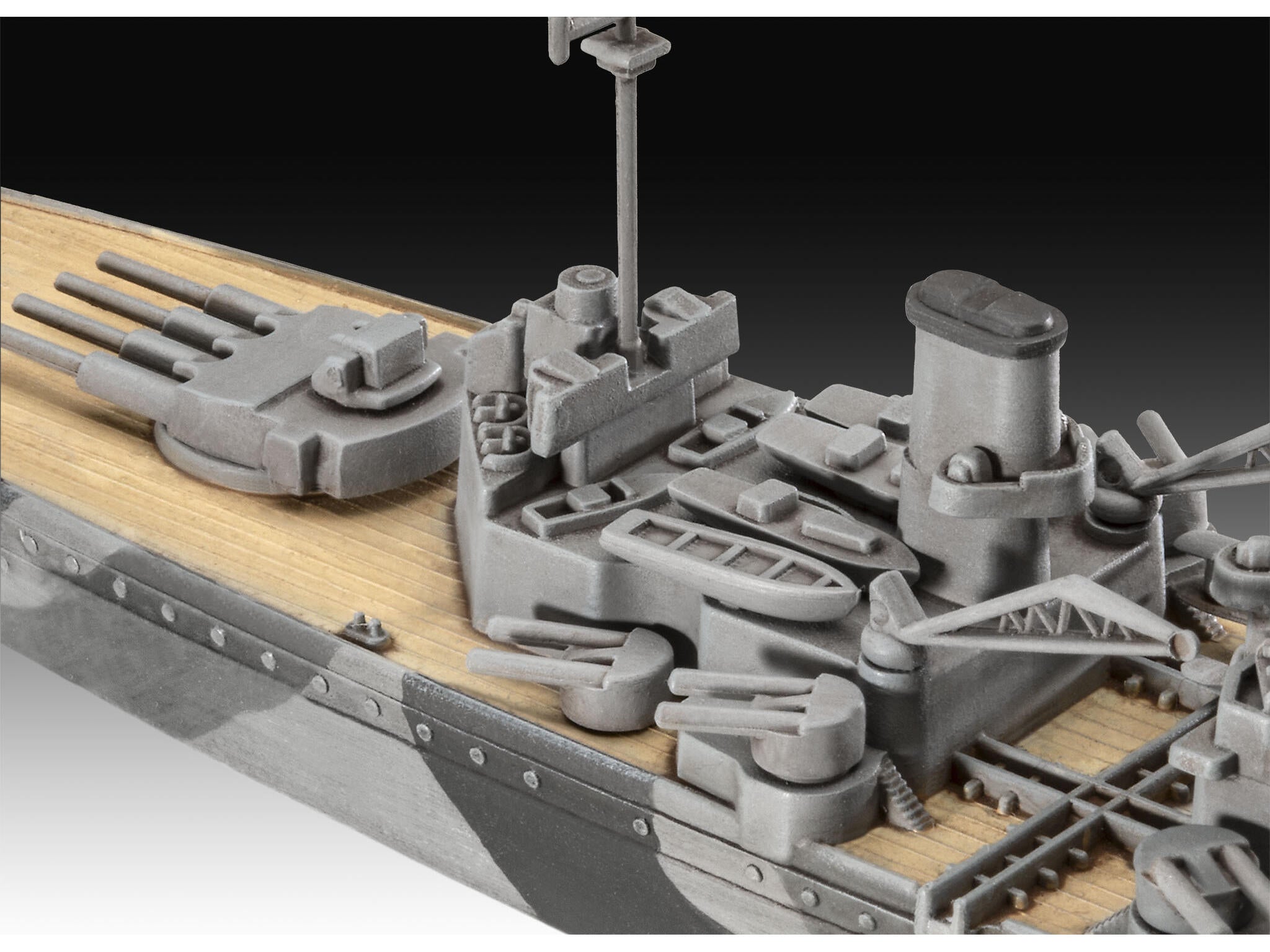 Revell Kit Battleship Hms Duke Of York Scara 1:1200 Rev05182