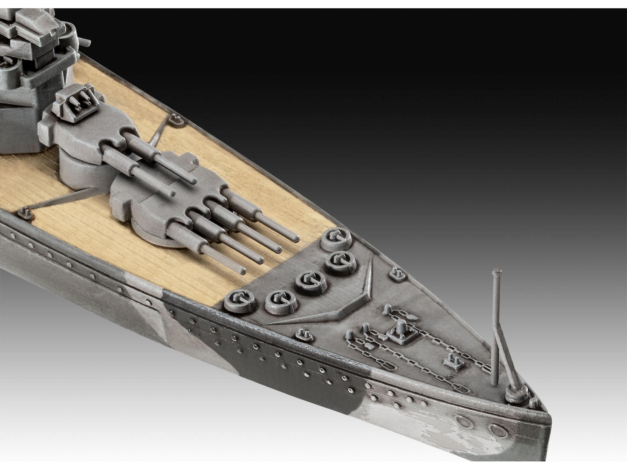 Revell Kit Battleship Hms Duke Of York Scara 1:1200 Rev05182