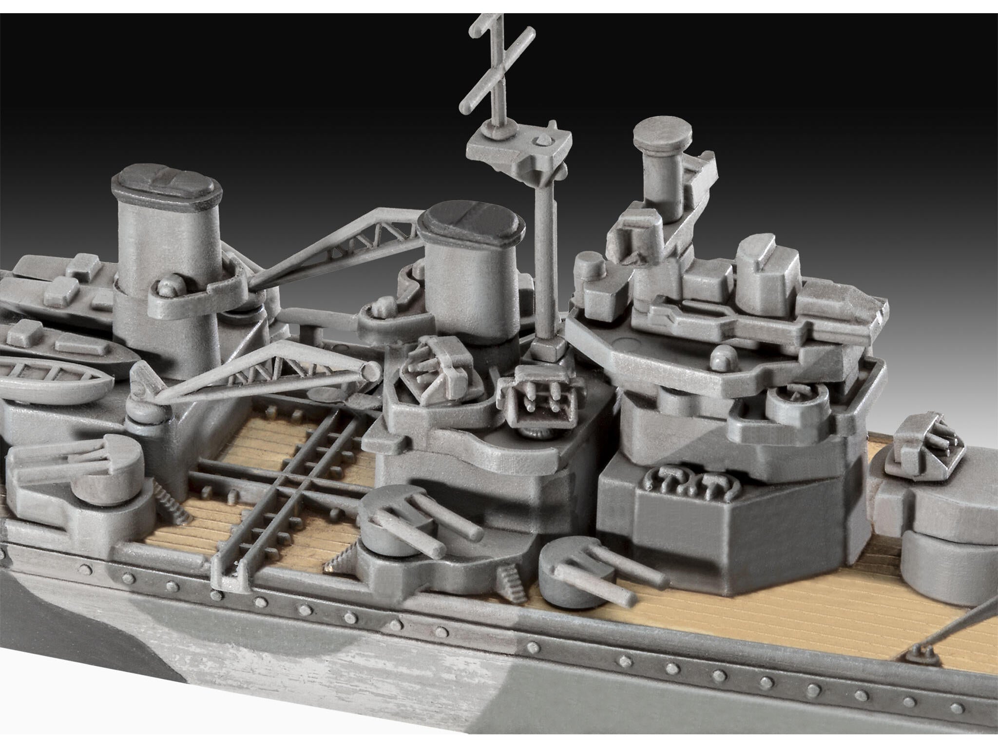 Revell Kit Battleship Hms Duke Of York Scara 1:1200 Rev05182