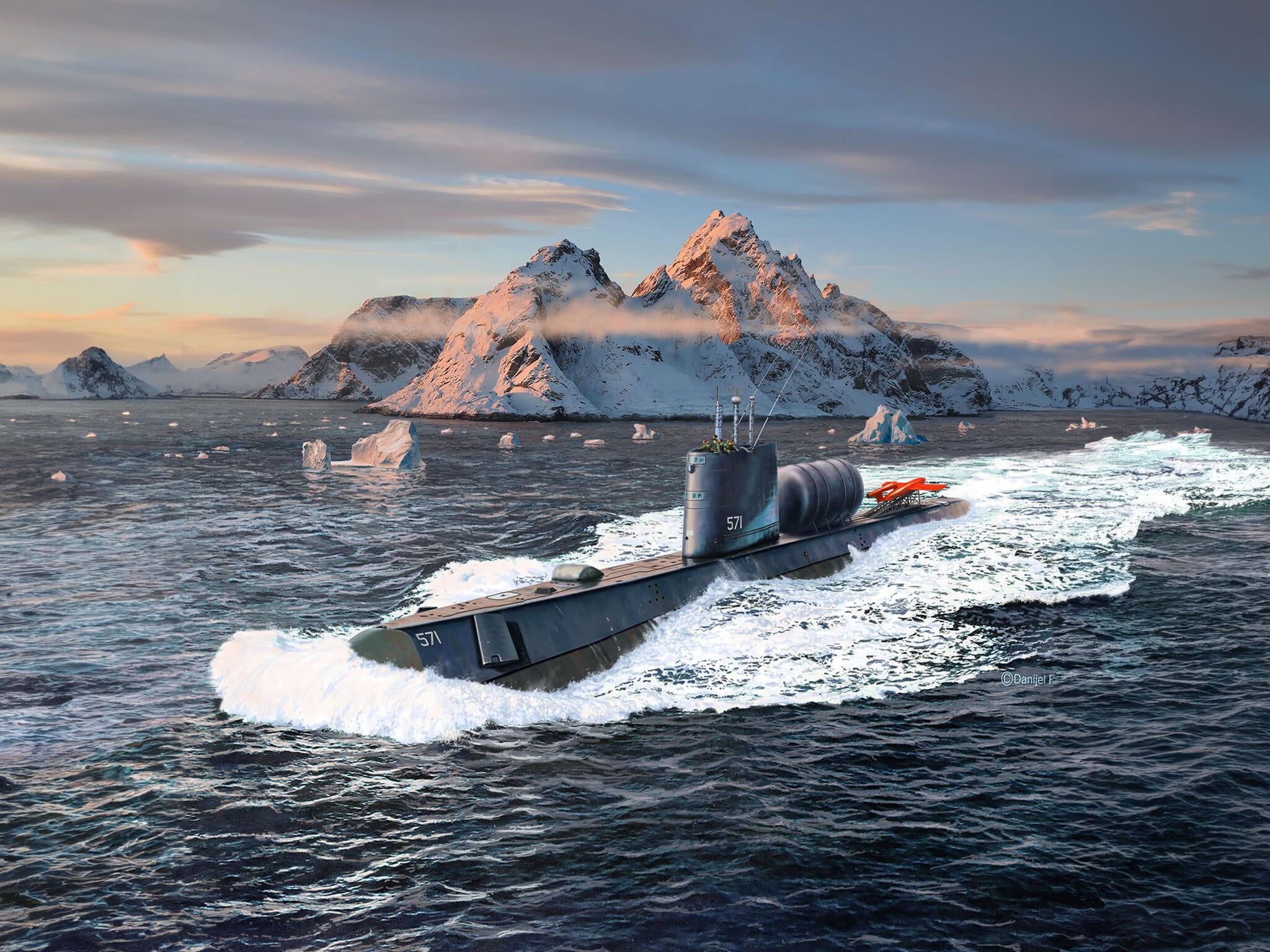 Revell Vapor  U.S.S. Nautilus Rev05184