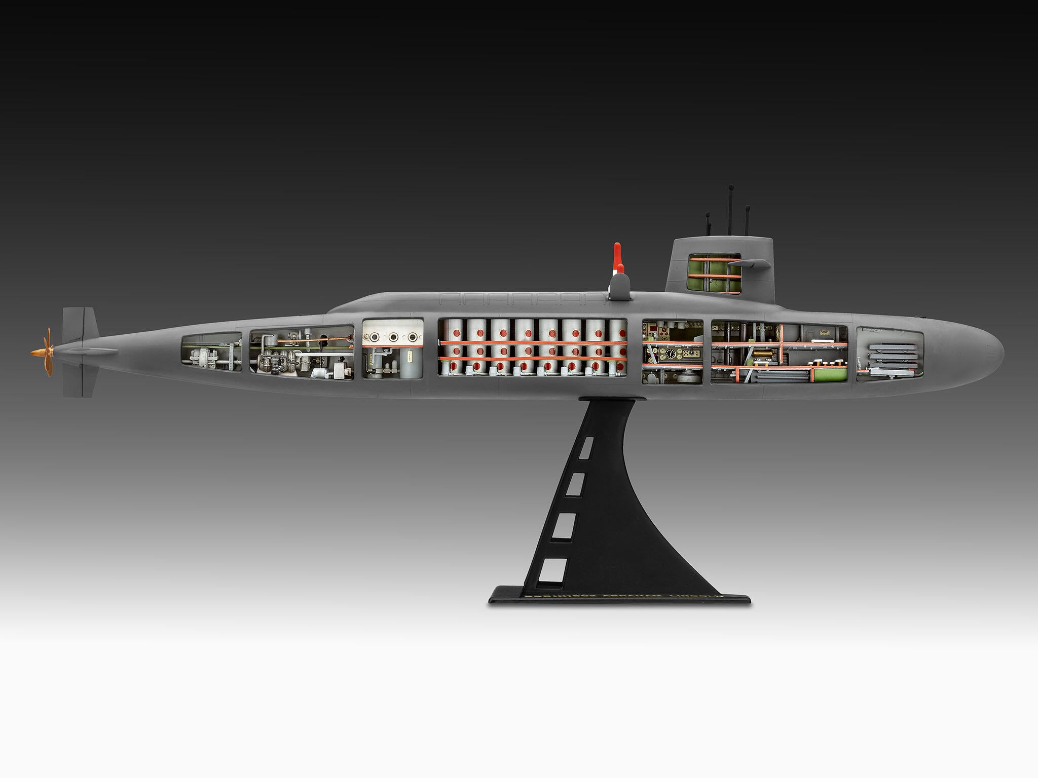 Revell Vapor  S.S.B. Abraham Lincoln With Interior Rev05185