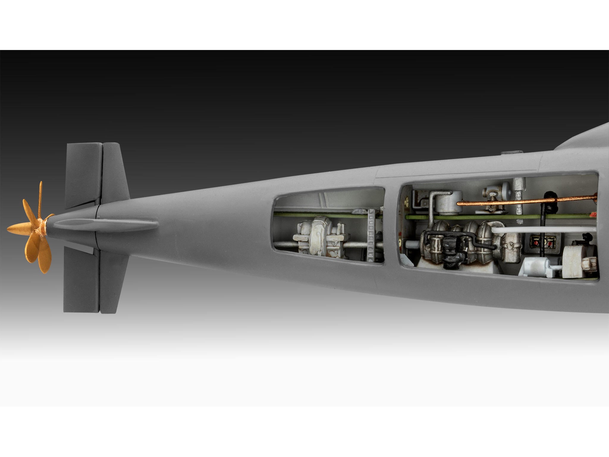 Revell Vapor  S.S.B. Abraham Lincoln With Interior Rev05185