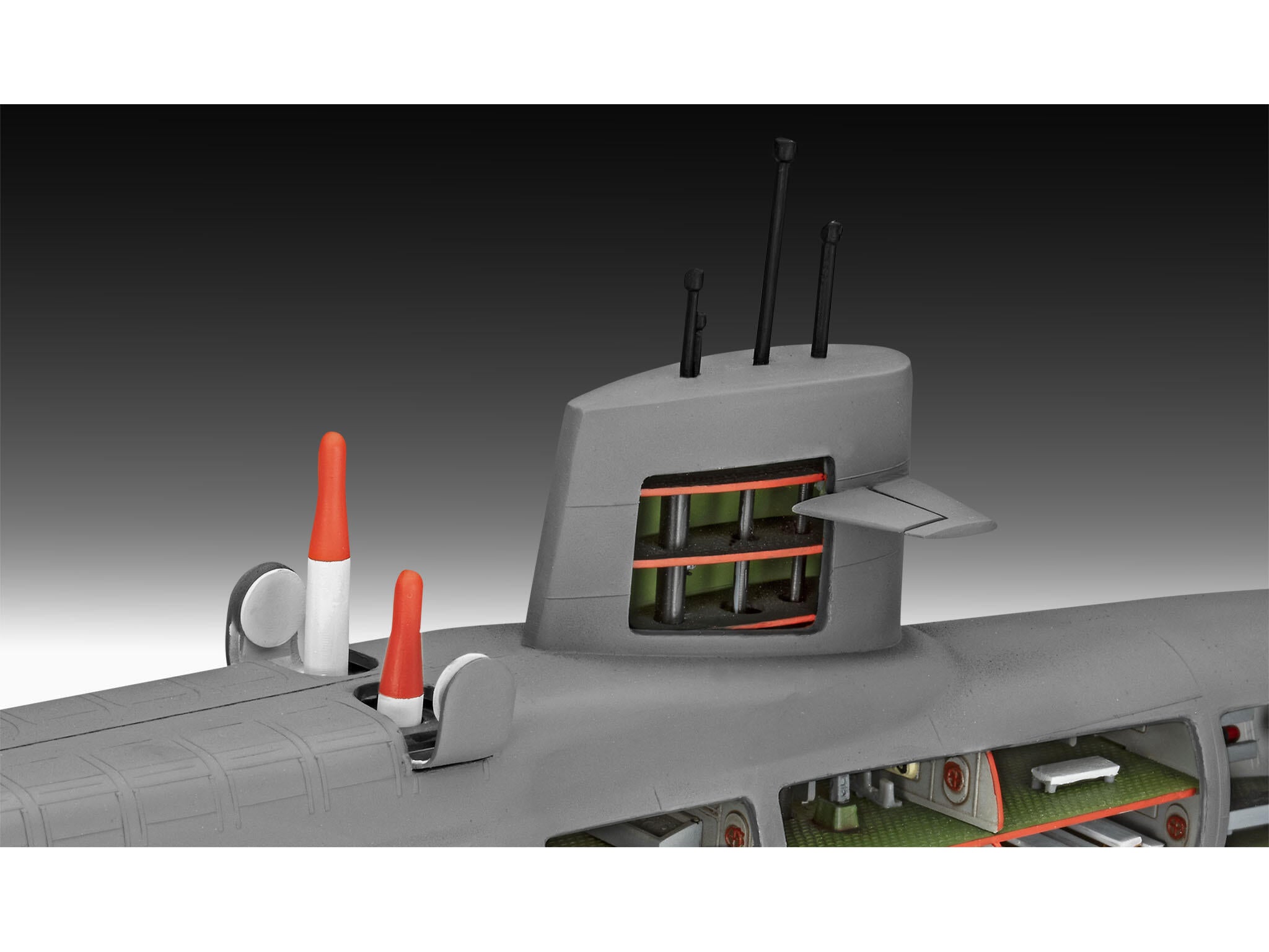 Revell Vapor  S.S.B. Abraham Lincoln With Interior Rev05185