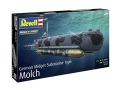 Set Macheta Revell Avion Submarin German Miniatura Tip Molch Scara 1:72 Rev05187