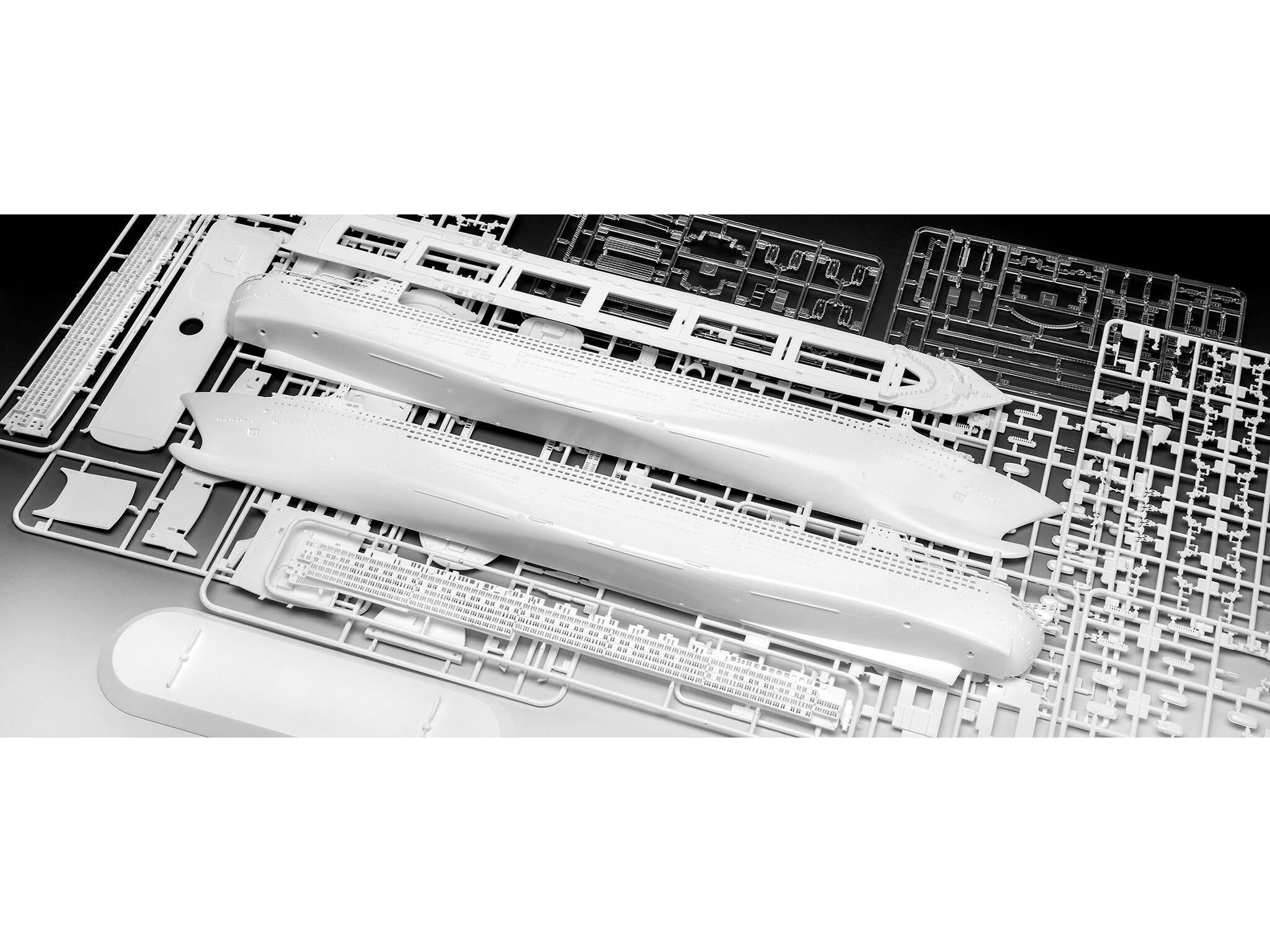 Revell Model Kit Vapor Ocean Liner Queen Mary 2 Rev05231