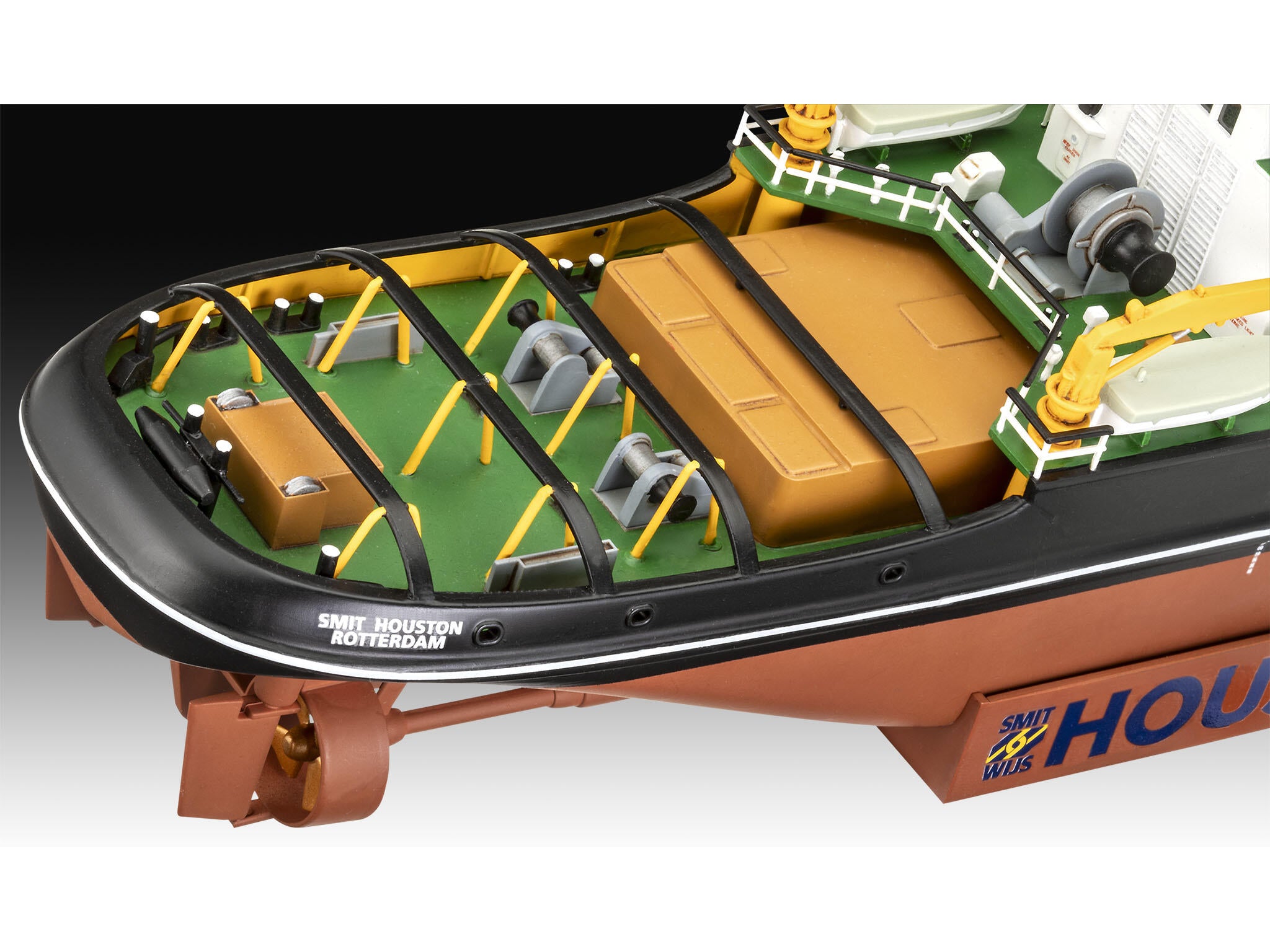 Revell Vapor  Tug Boat Smit Houston Rev05239