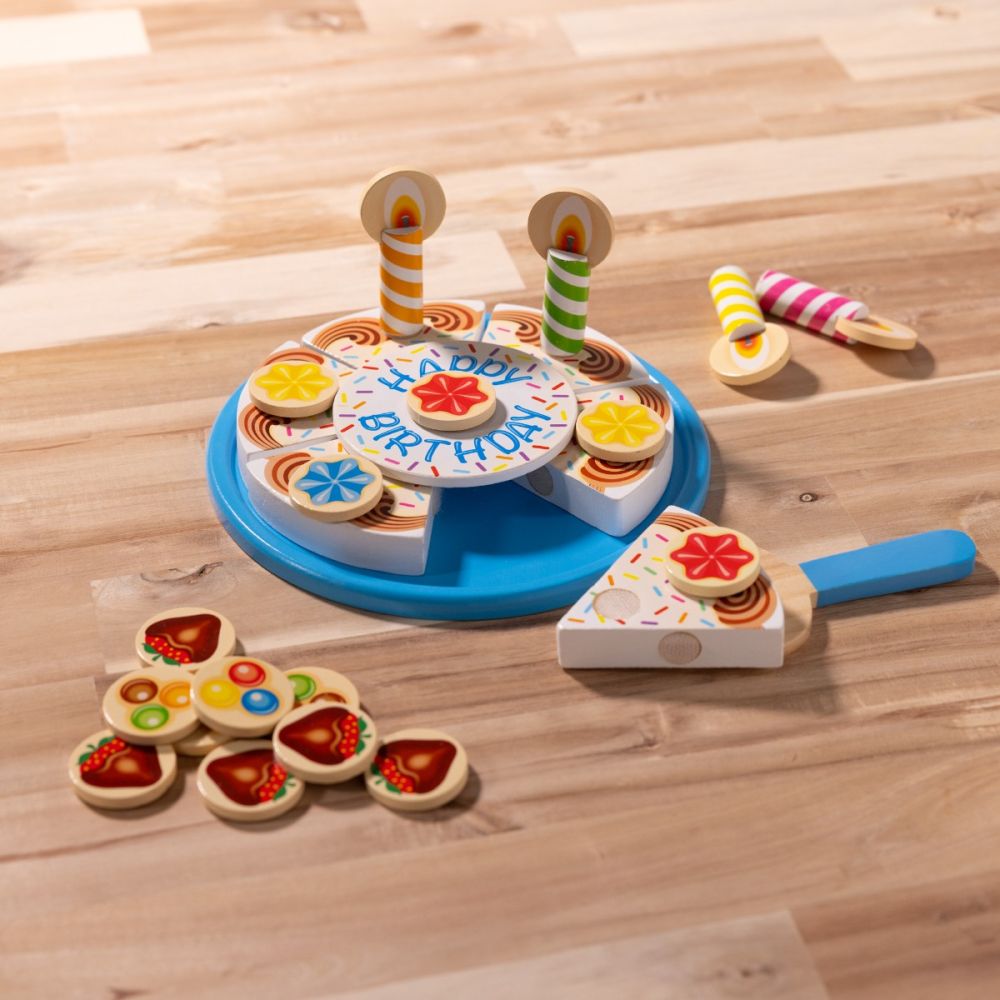 Melissa Doug Set De Joaca Tort Aniversar Spm6074876
