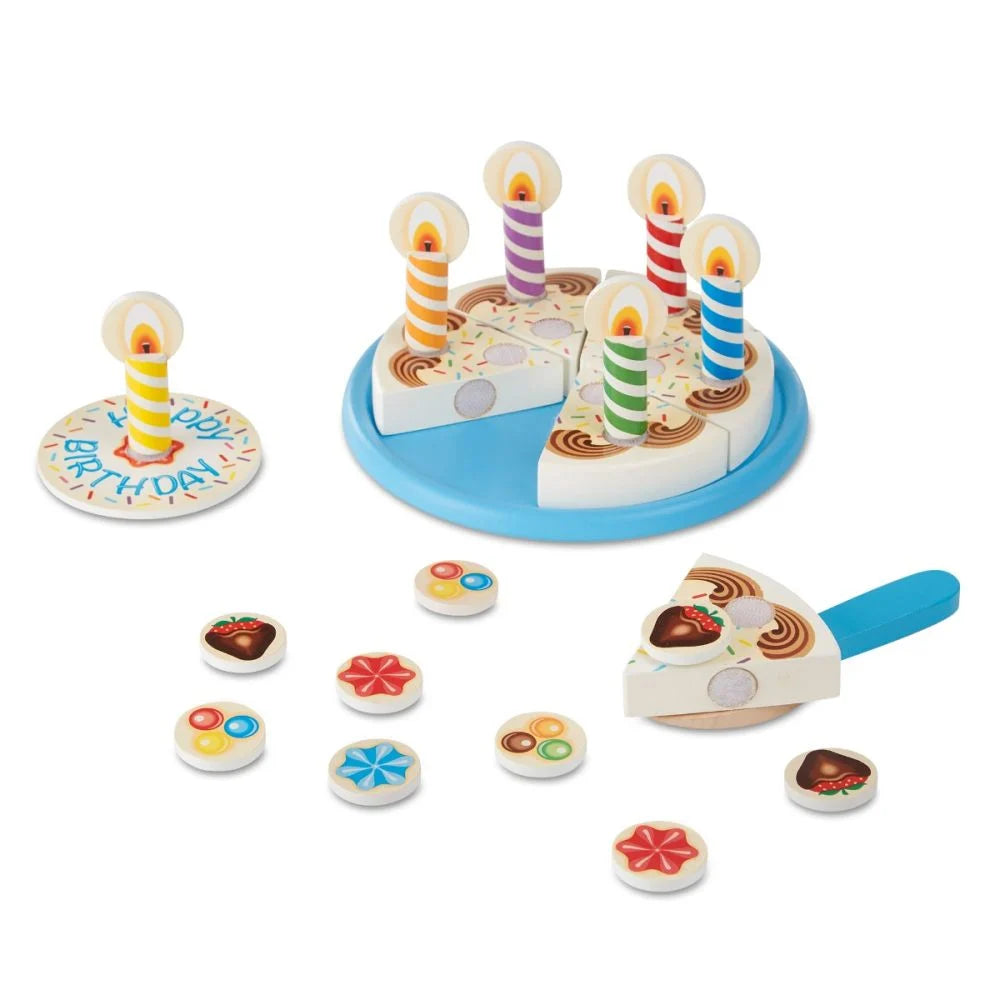 Melissa Doug Set De Joaca Tort Aniversar Spm6074876