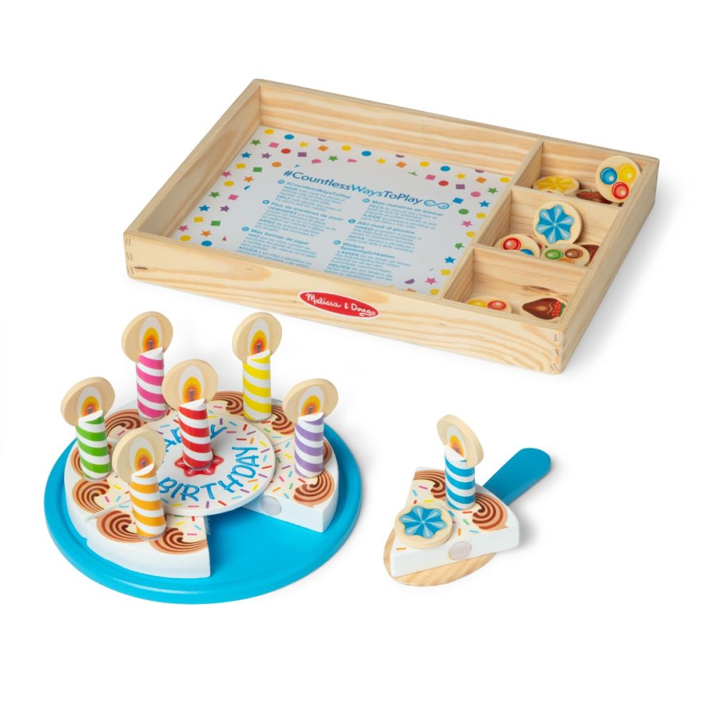 Melissa Doug Set De Joaca Tort Aniversar Spm6074876