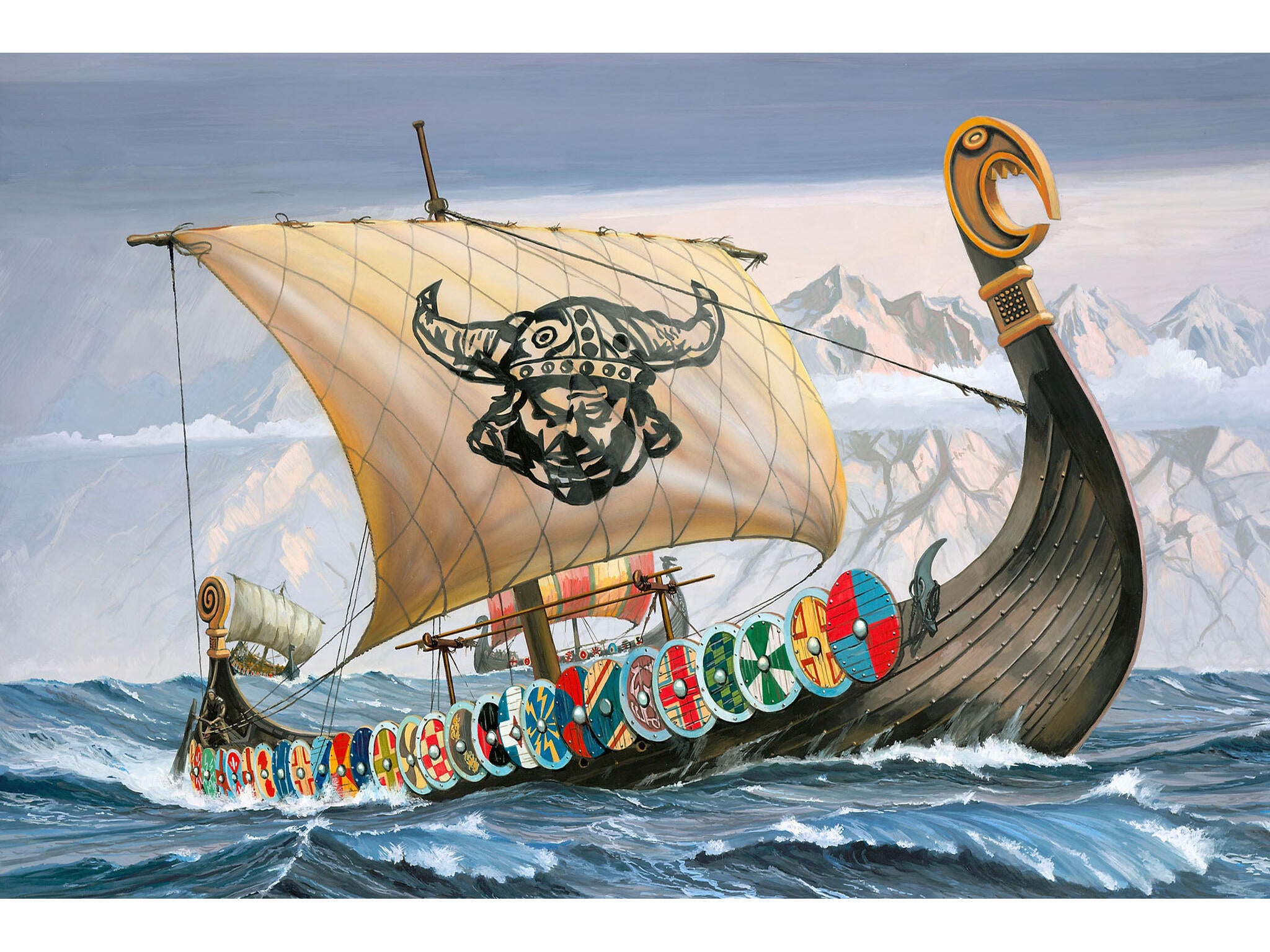 Revell Vapor  Viking Ship Rev05403