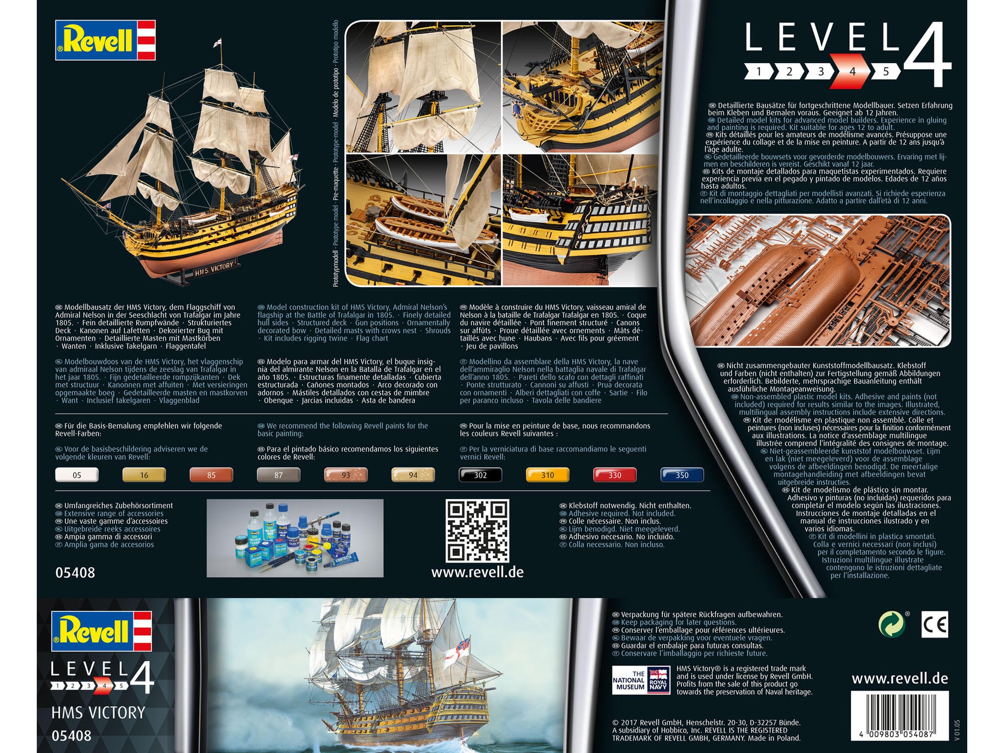 Revell Vapor  H.M.S. Victory Rev05408