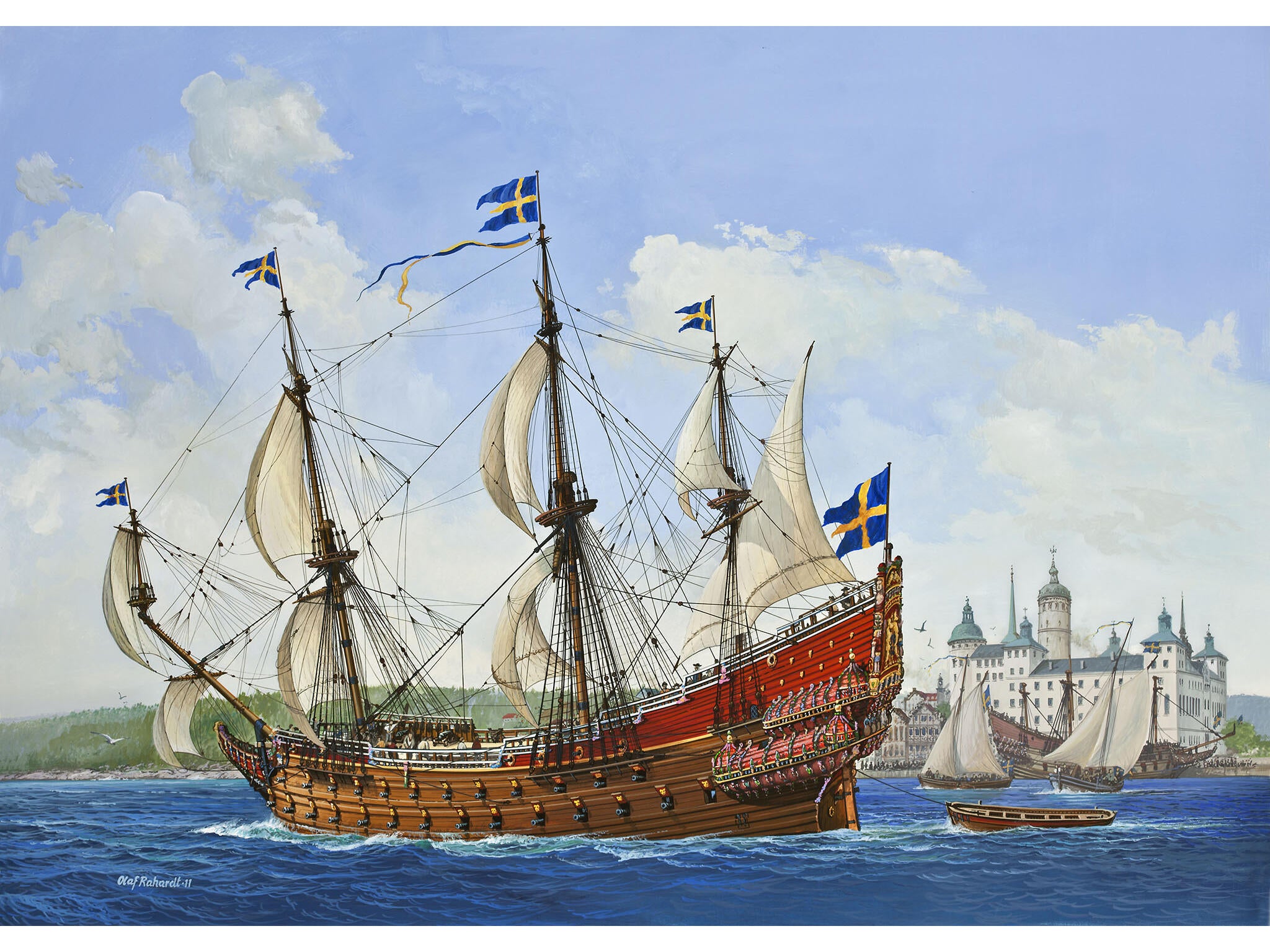 Revell Vapor  Swedish Regal Warship Vasa Rev05414