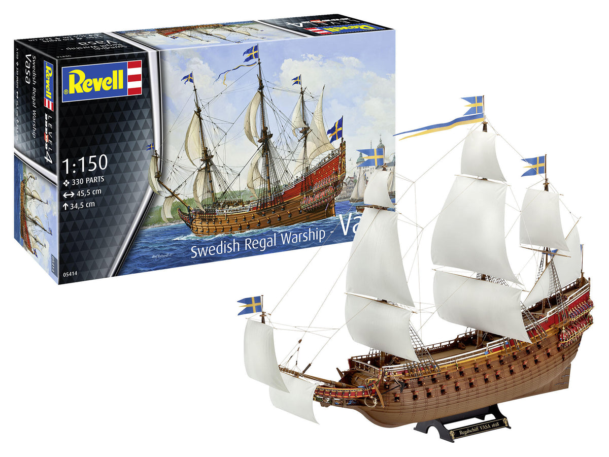 Revell Vapor  Swedish Regal Warship Vasa Rev05414