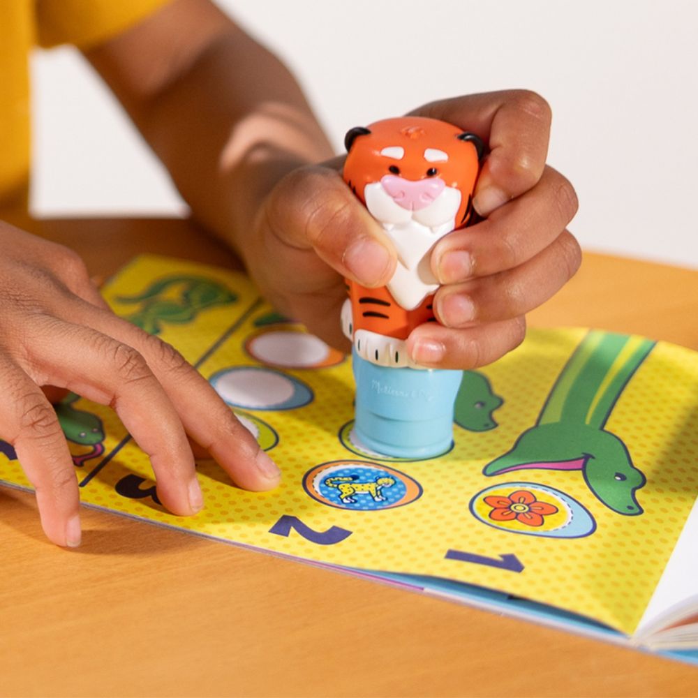 Melissa&Doug Set De Joaca Sticker Stampila Cu Tigri Spm6074897