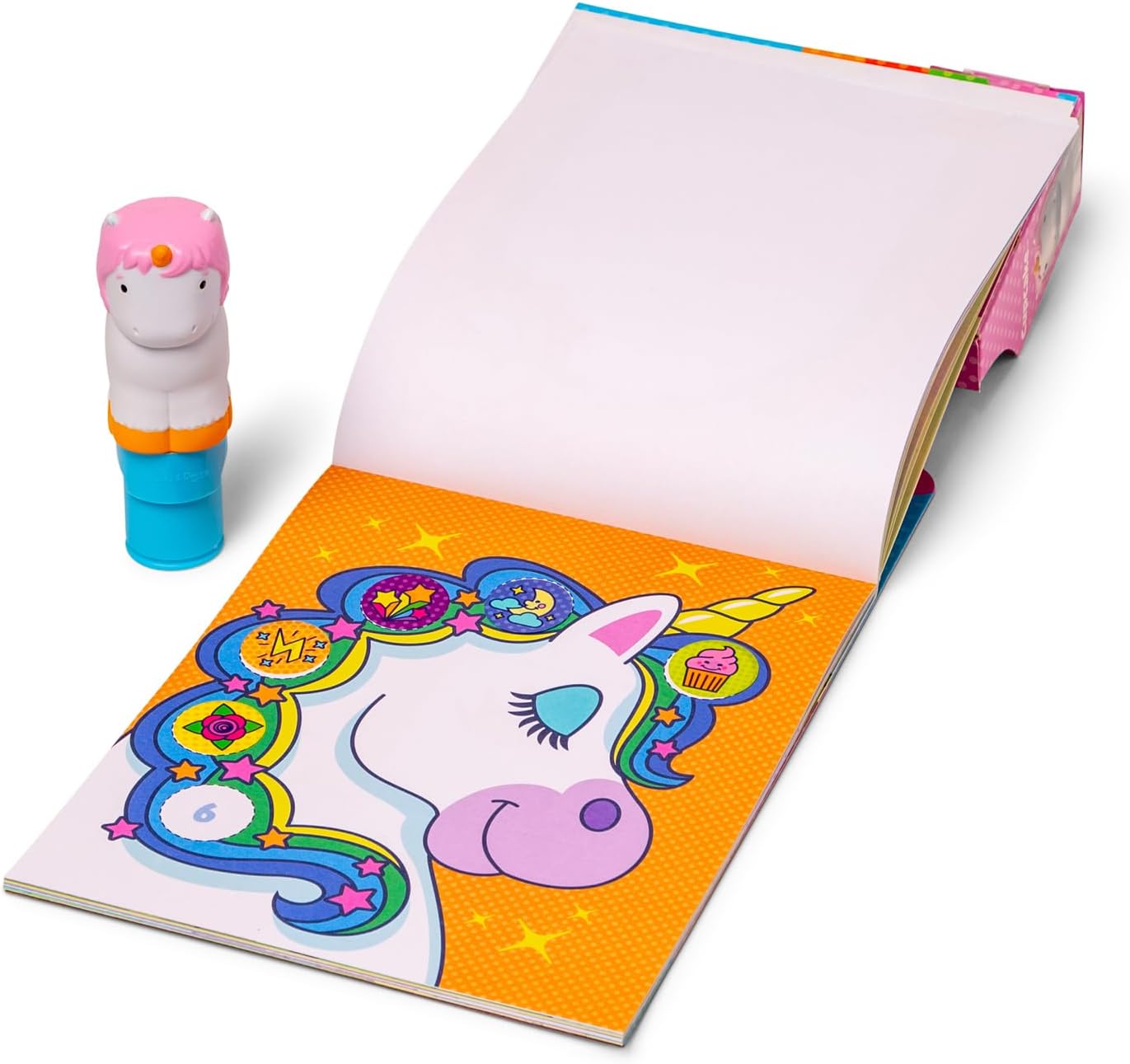 Melissa&Doug Set De Joaca Sticker Stampila Cu Unicorni Spm6074898